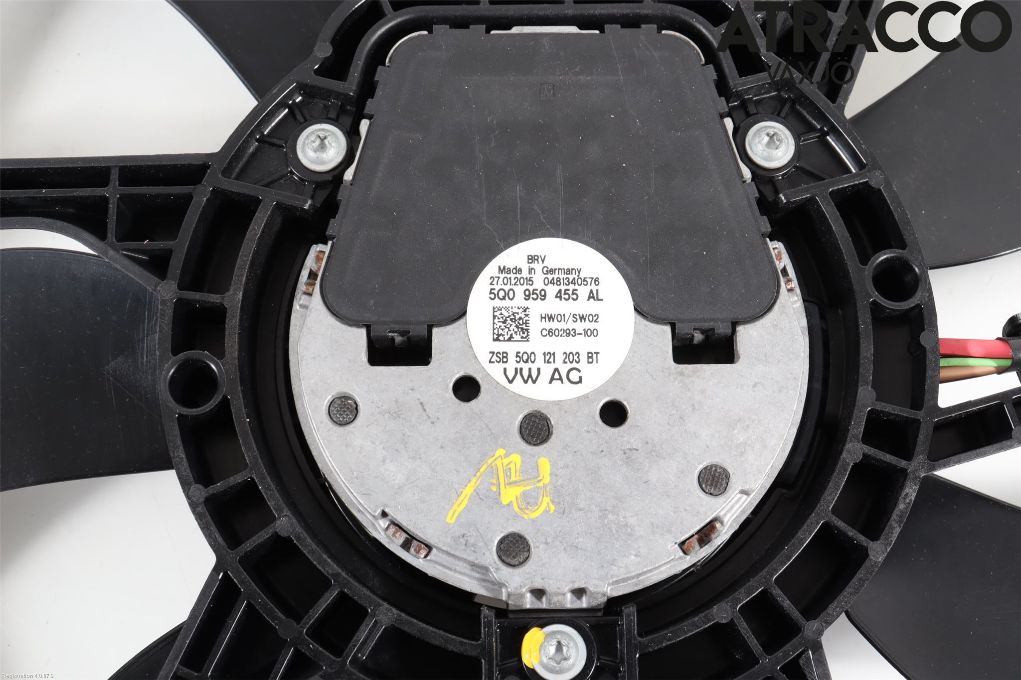 Audi A3/S3 8V 13-20 Kylfläktkåpa