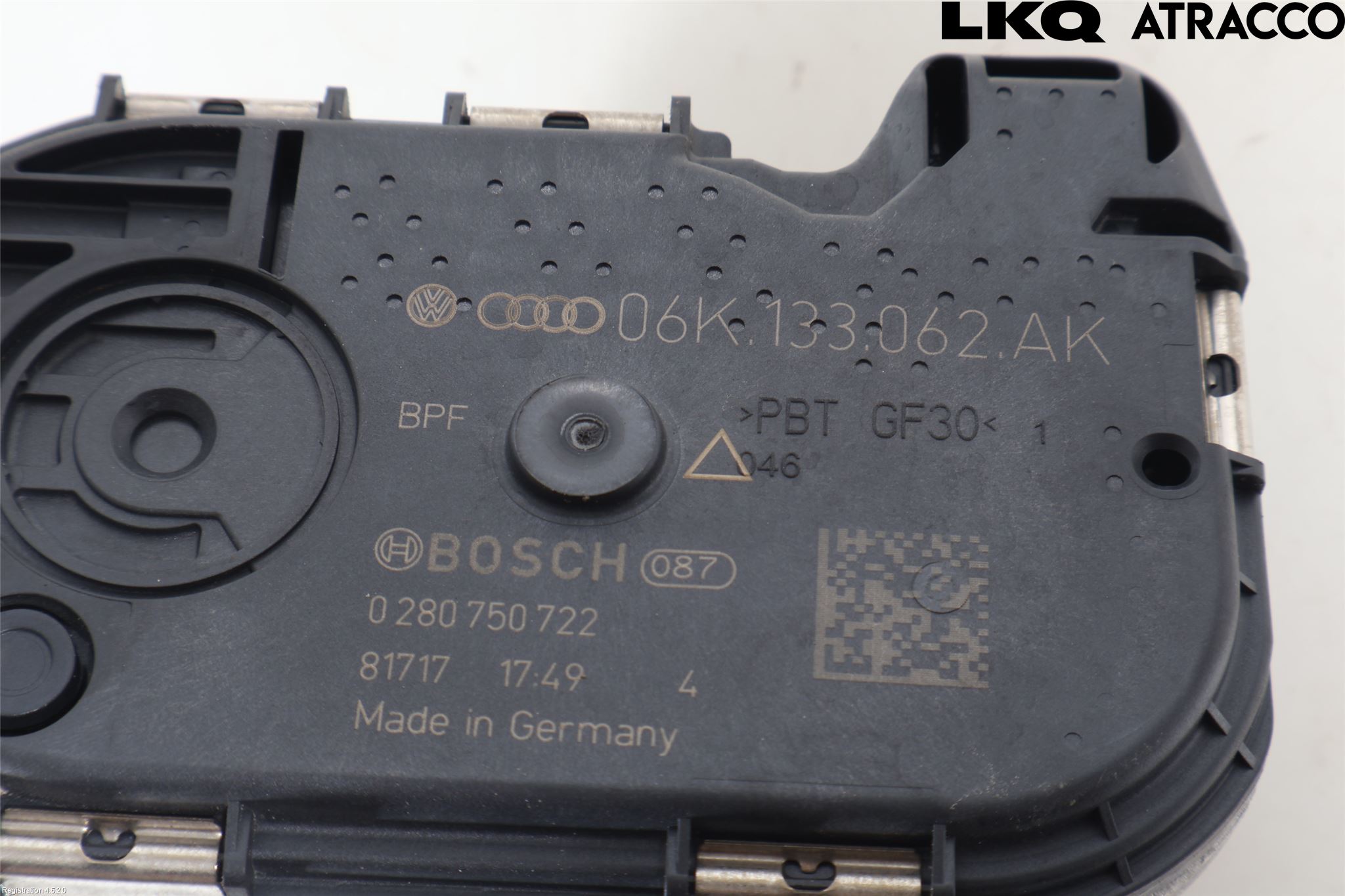 Audi A5 17- Injspjällhus