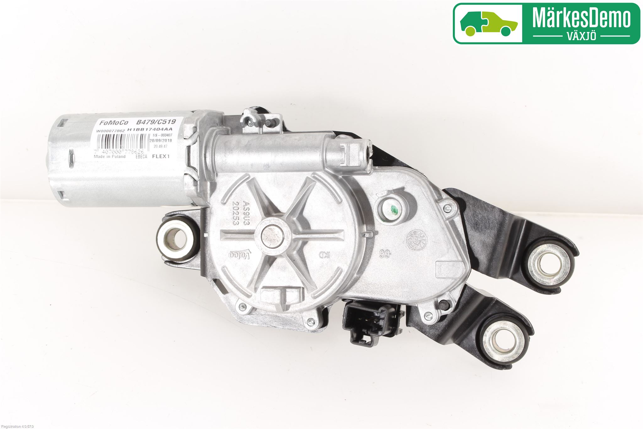 Ford FIESTA (VII) 18-23 Torkarmotor Baklucka