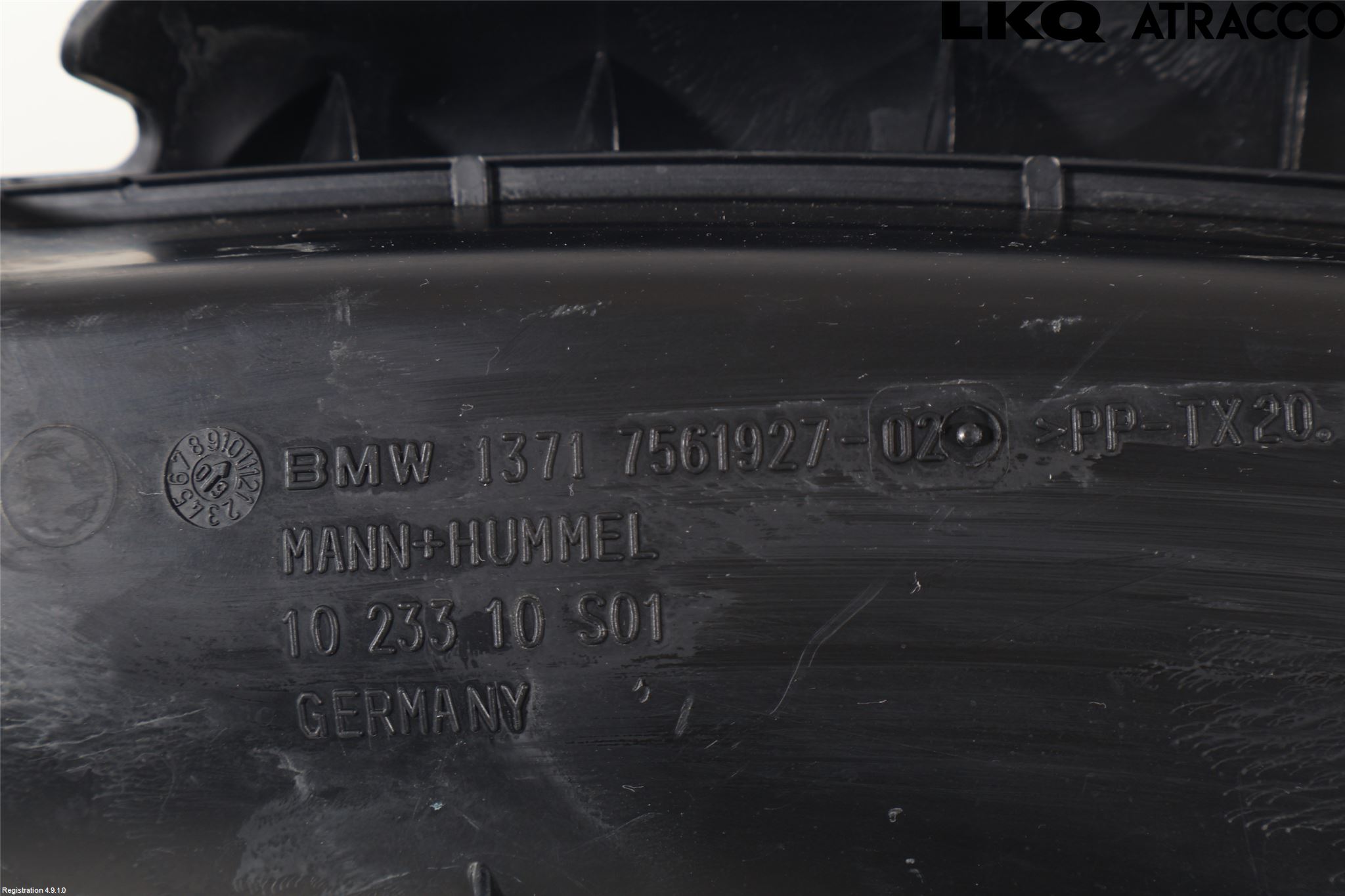 BMW 1 E87/81 5D/3D 03-11 Förg-Bälg-Rör Mot Luftr