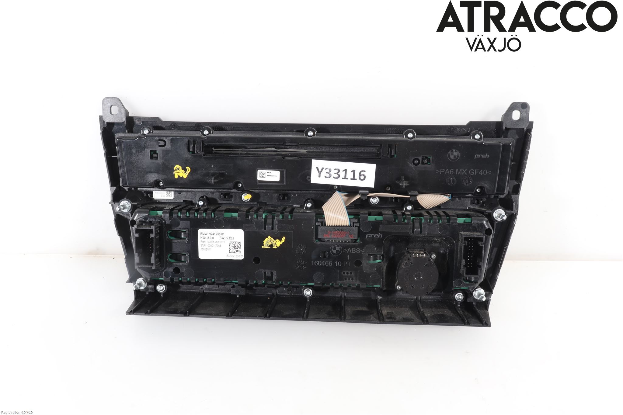 BMW 5 F10/F11/F18 09-17 Ac Styrenhet Ac Manöveren