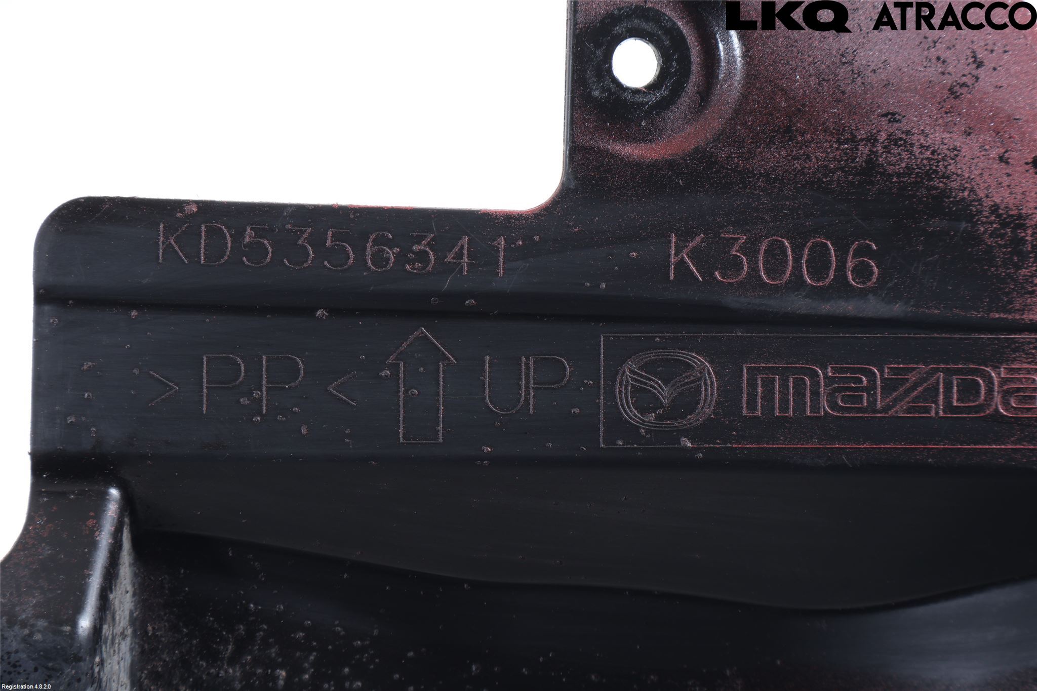 Mazda 6 13- Hasplåt Plåt-Plast