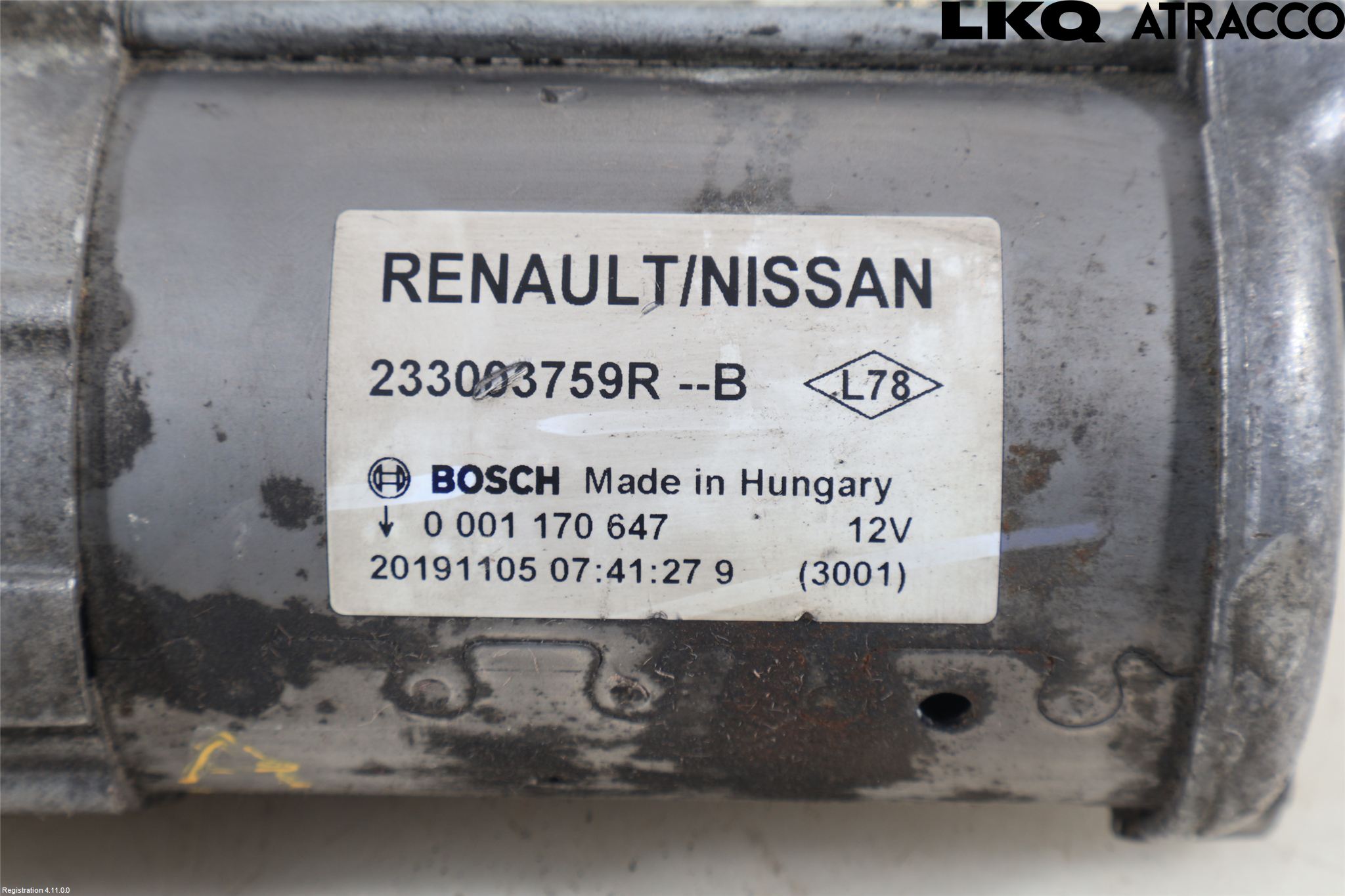 Nissan NV250 20-22 Startmotor Diesel