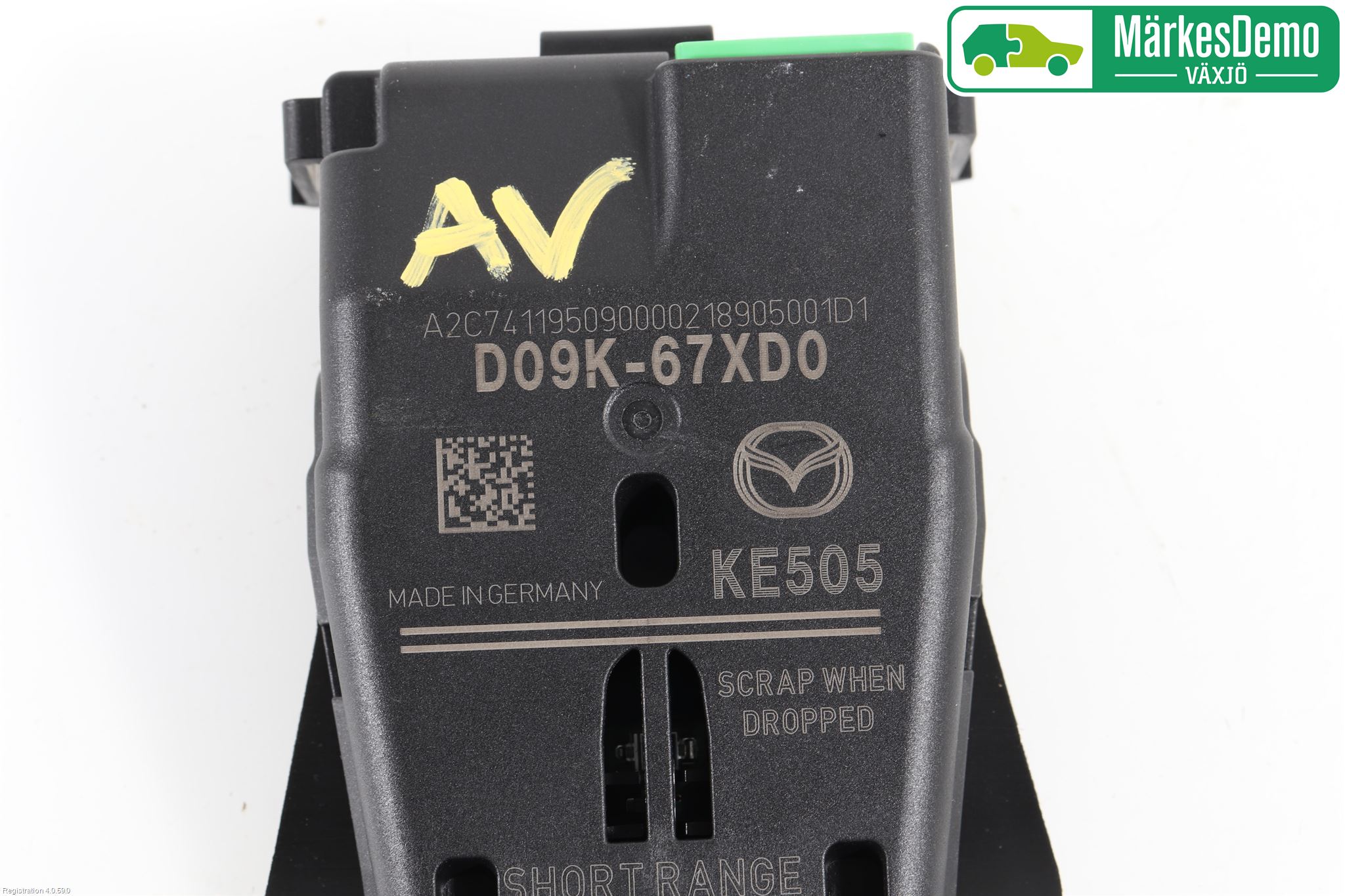 Mazda 2 (DJ) 15-22 Sensor Aktivt Kollisionsskydd