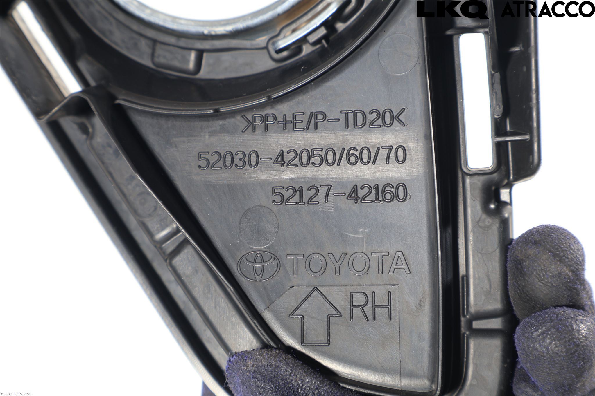 Toyota RAV4 13-18 Dimljussarg Fram