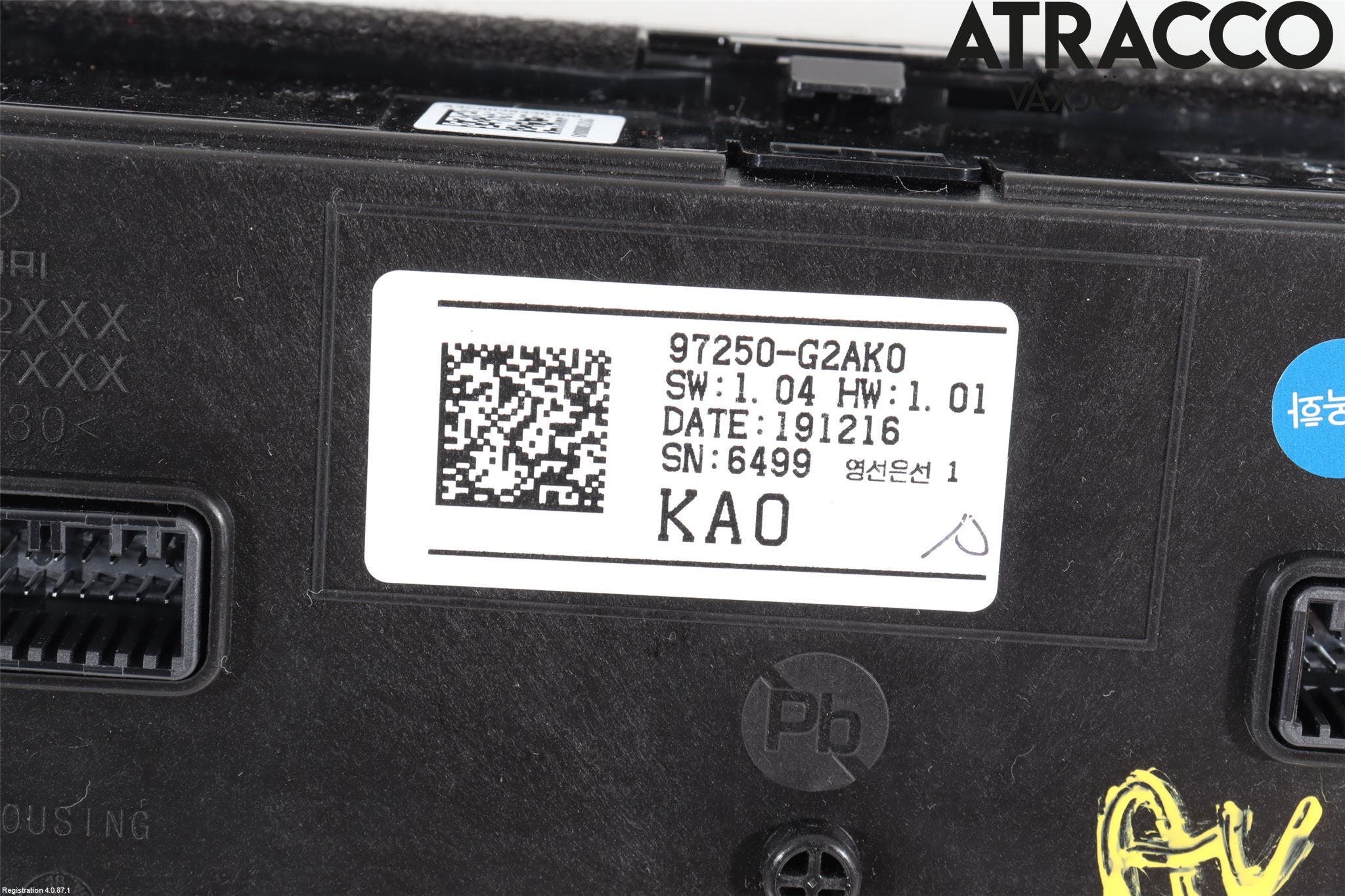 Hyundai IONIQ AE 17-22 Ac Styrenhet Ac Manöveren