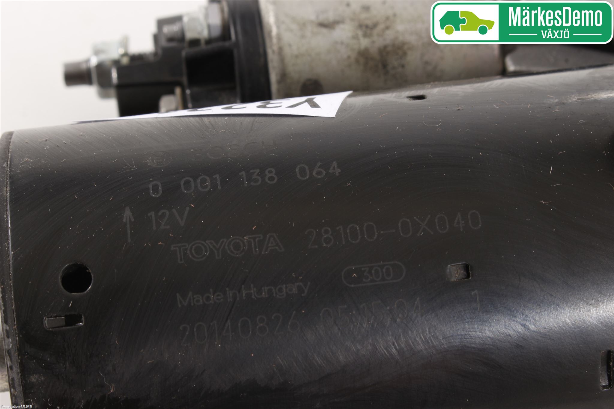 Toyota VERSO 09-18 Startmotor Diesel