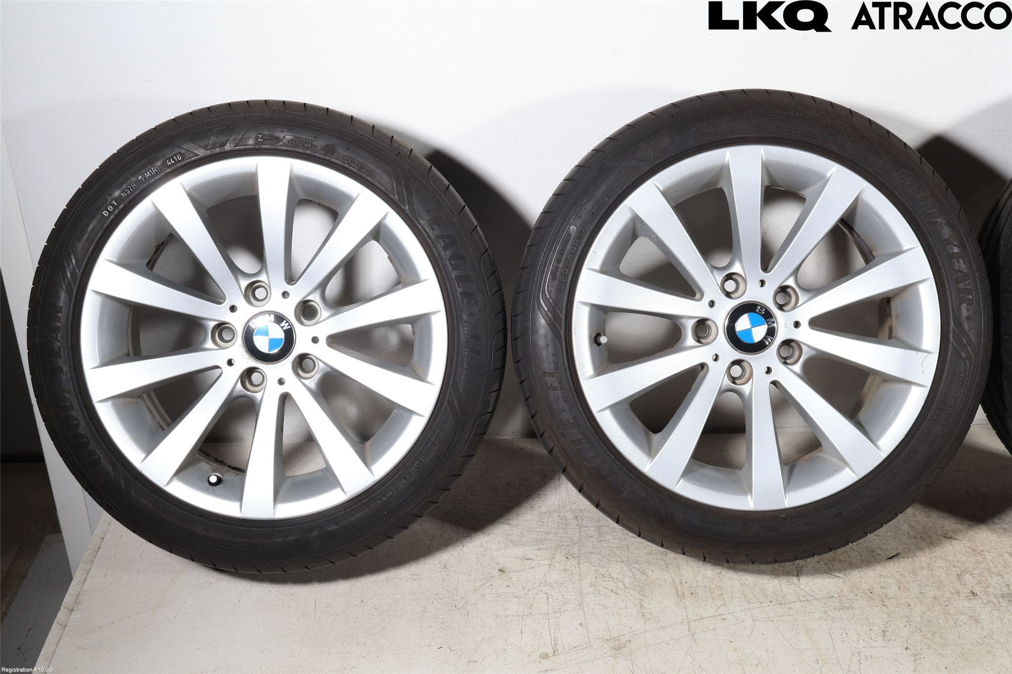 BMW 3 E90/91 SED/TOU 05-12 Sommardäck Alumfälg 4St