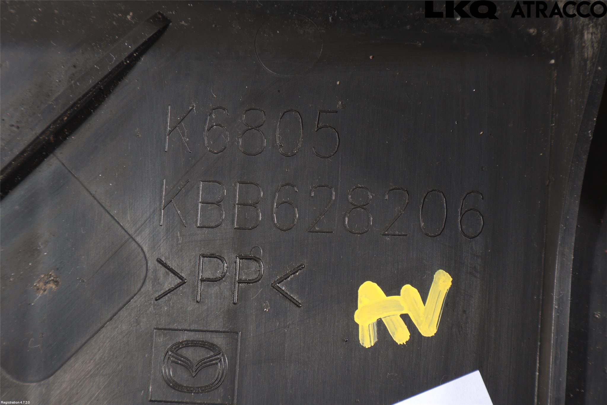 Mazda CX-60 22- Hasplåt Plåt-Plast