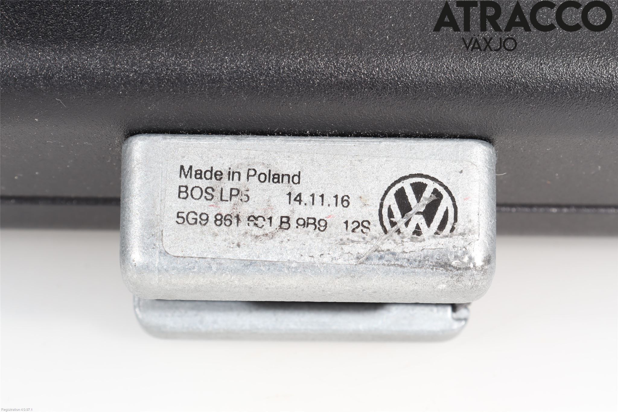Volkswagen VW GOLF / E-GOLF VII 13-20 Lastnät