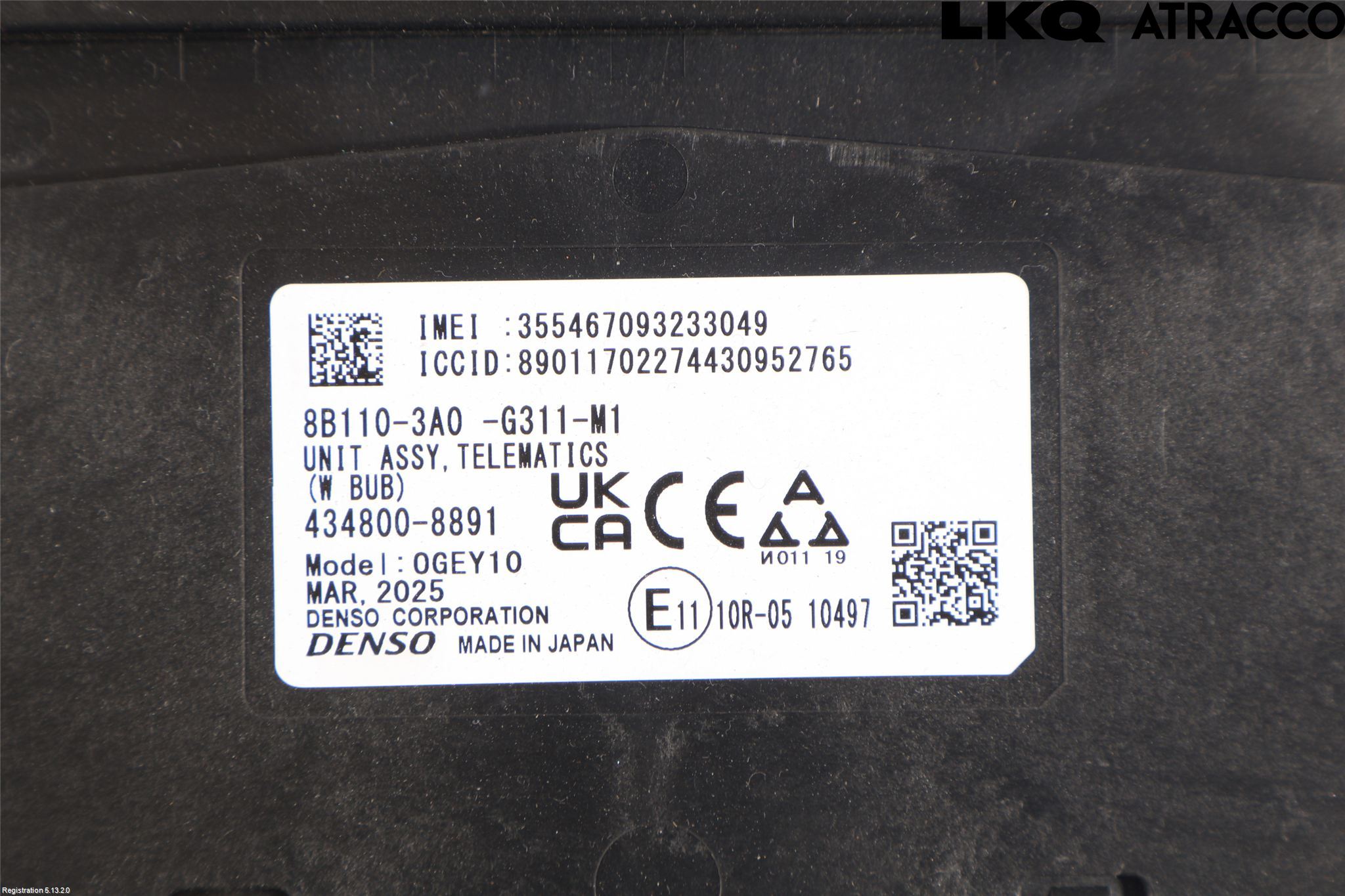 Honda CR-V 24- Styrenhet Övrigt