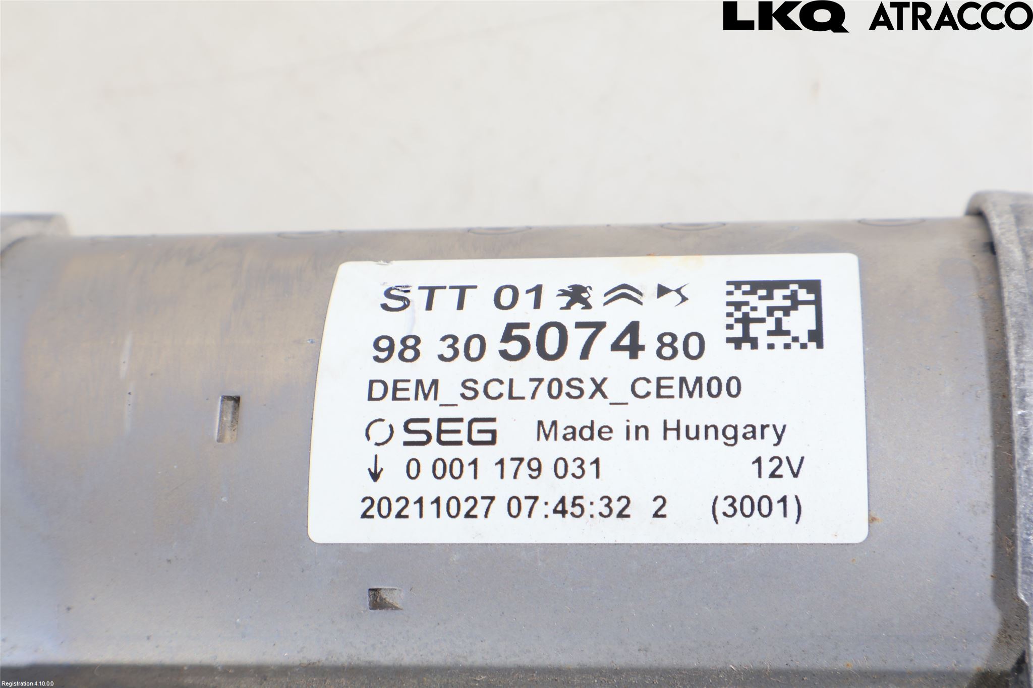 Peugeot 208/E-208 20- Startmotor