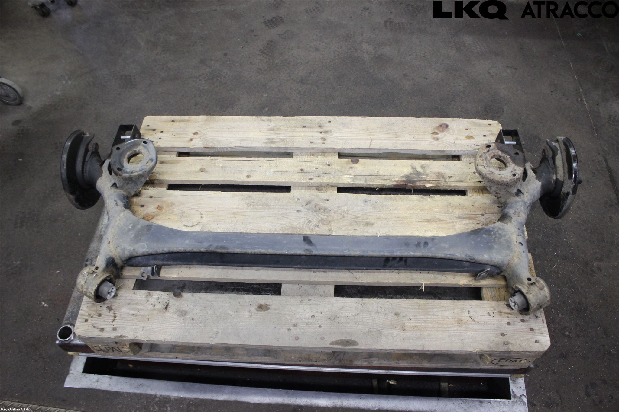 Seat IBIZA IV 08-16 Bakaxelbalk