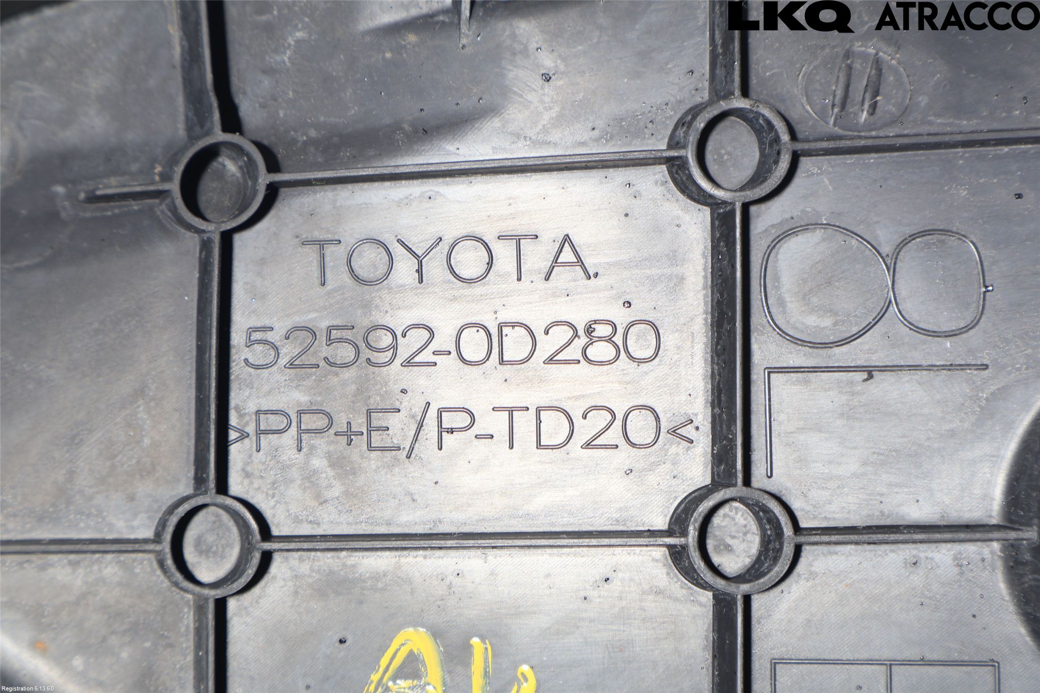 Toyota YARIS XP130 15-20 Skärm Inner