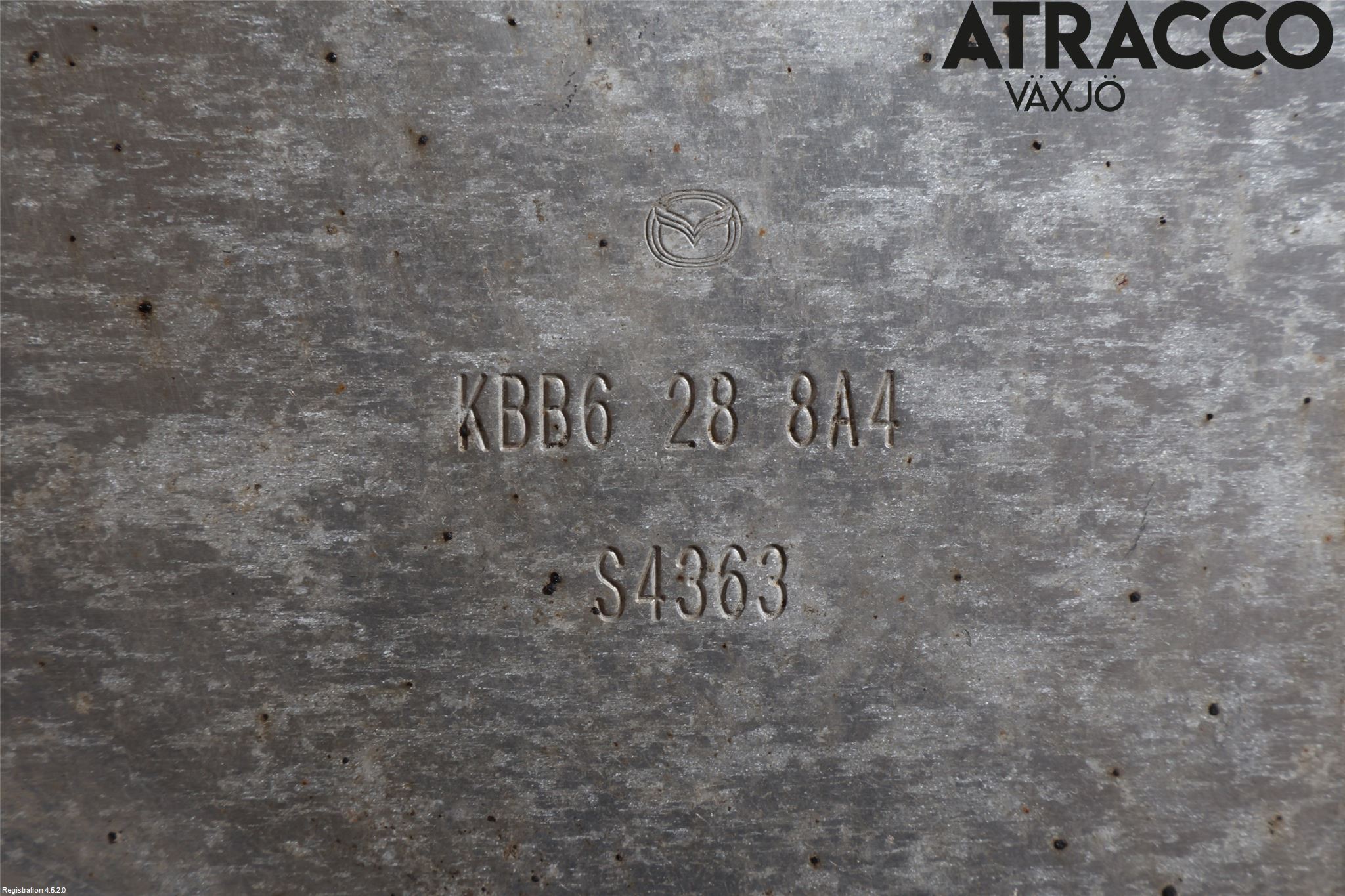 Mazda CX-60 22- Hasplåt Plåt-Plast