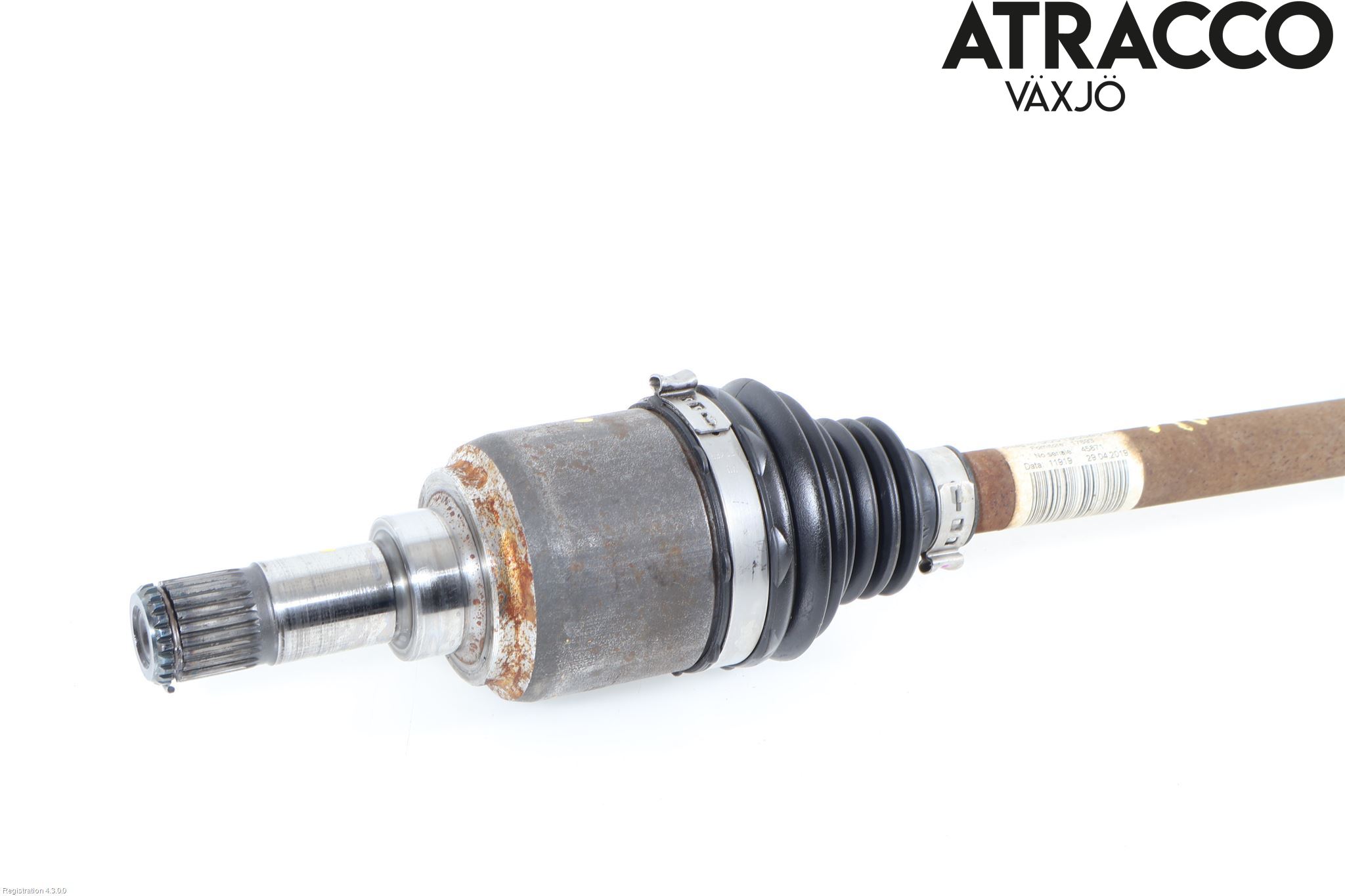 Fiat 500 07- Drivaxel Fram Vänster