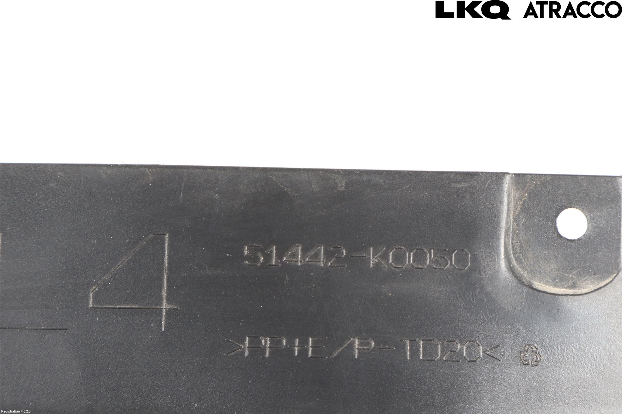 Mazda 2 KB Hybrid 22- Hasplåt Plåt-Plast