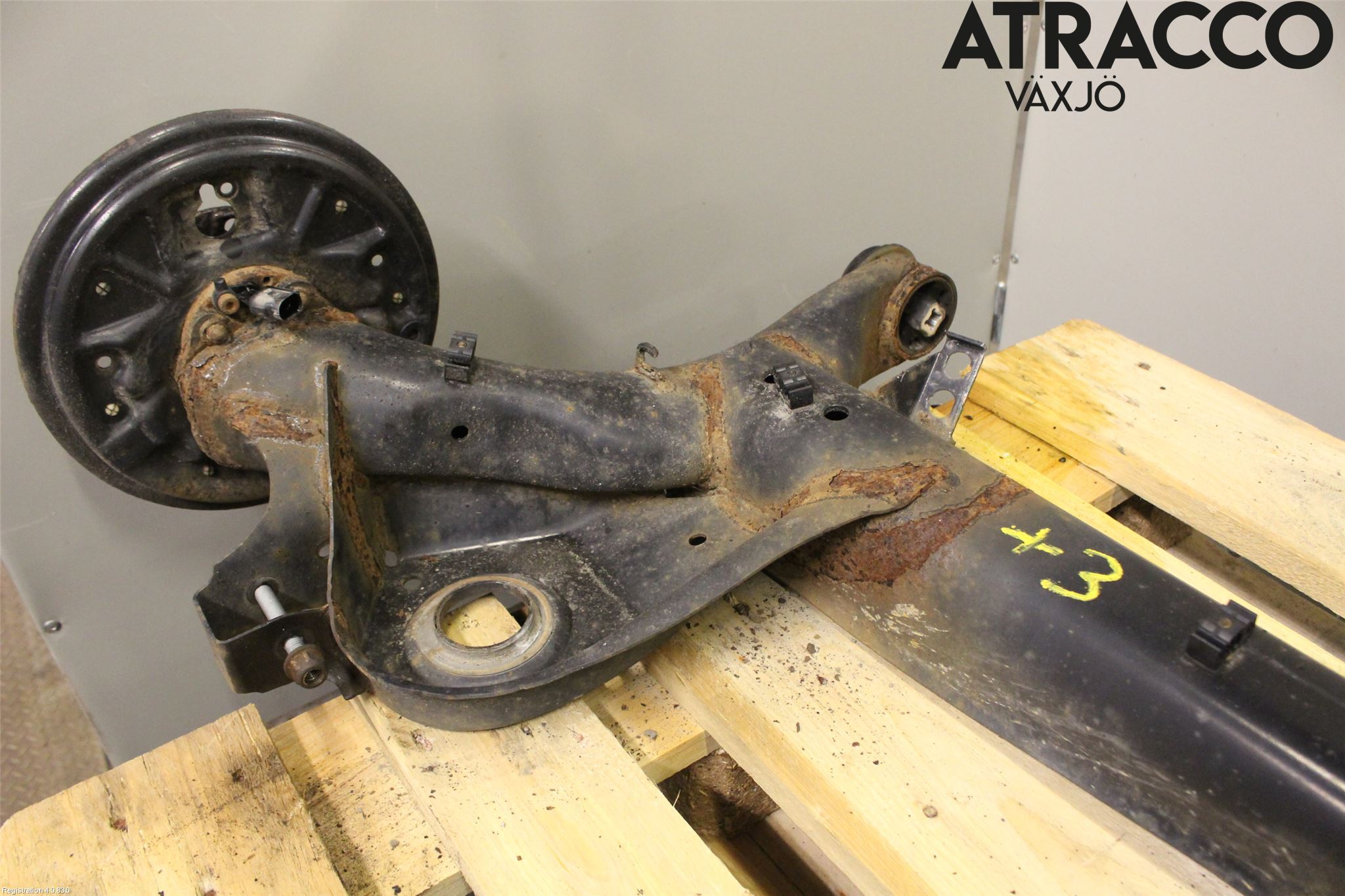 Volkswagen VW UP! / E-UP! Bakaxelbalk