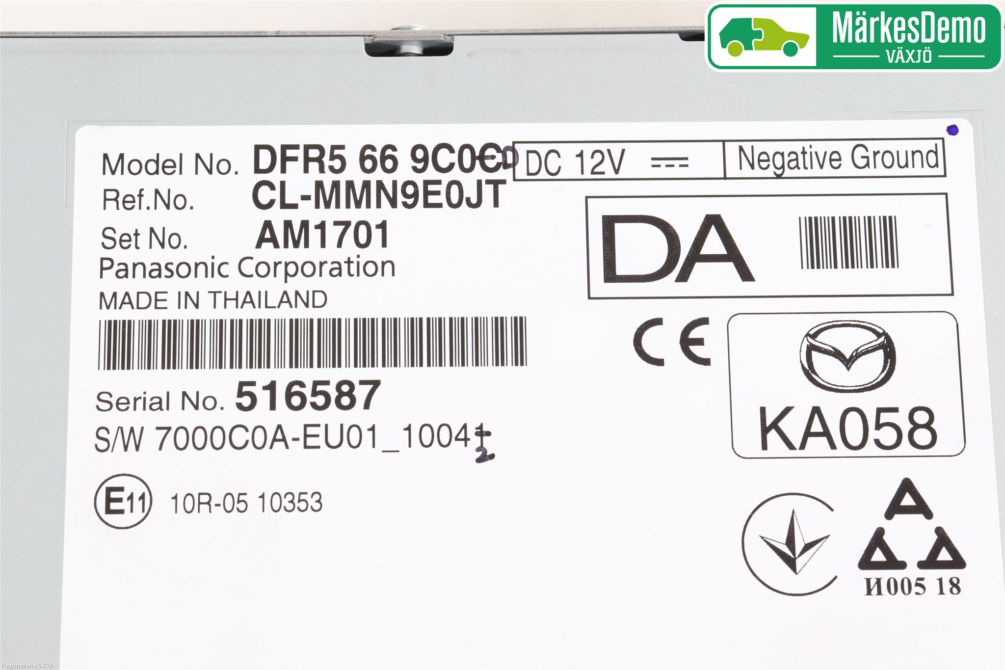 Mazda CX-30 20- Cd Radio - Multimediapanel