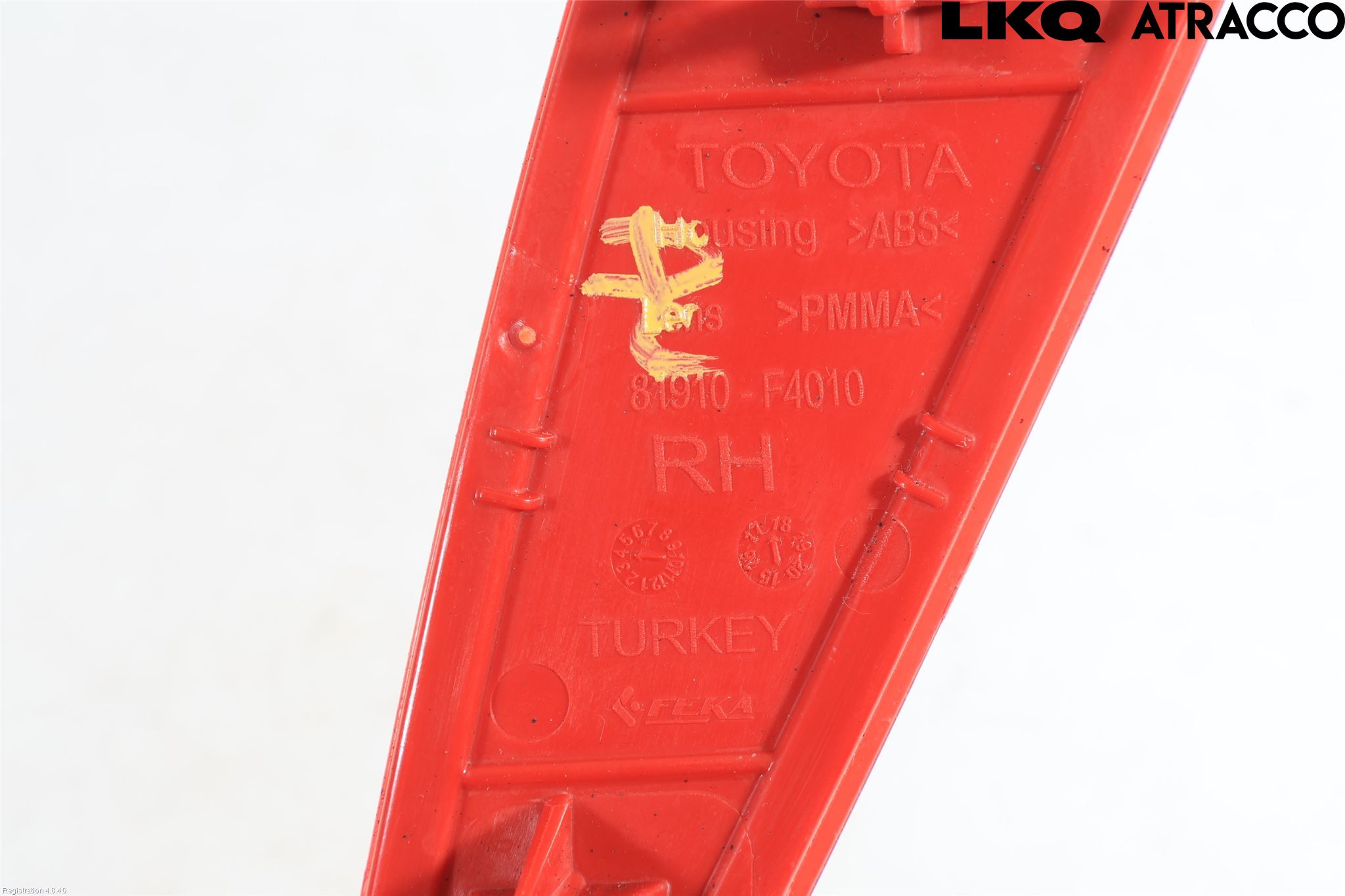 Toyota C-HR 16-23 Dimljus/Reflex Bak