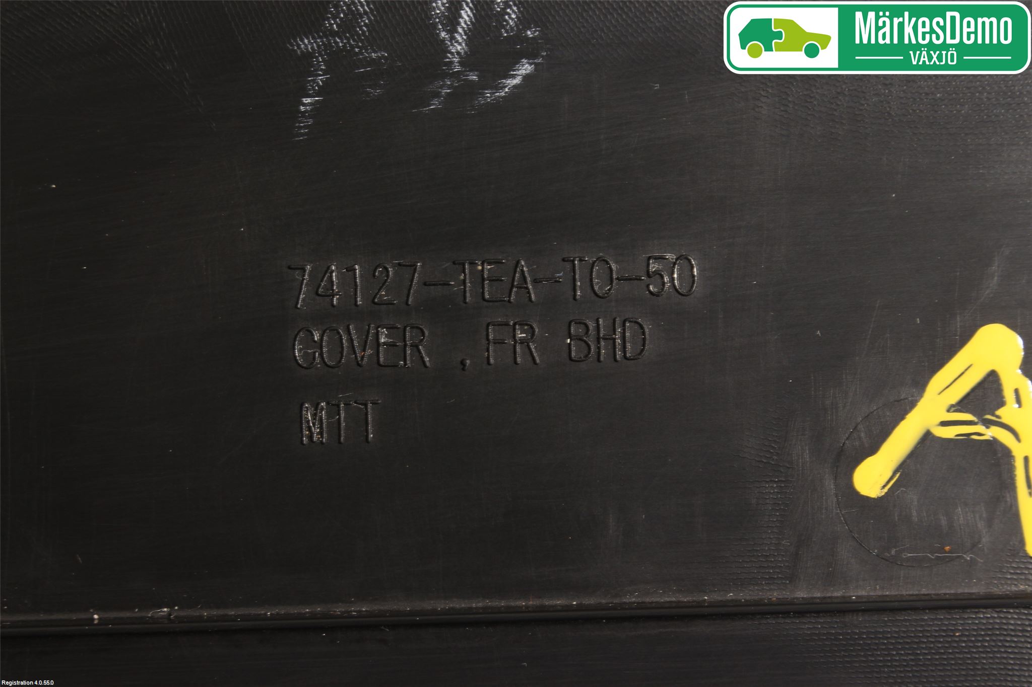 Honda CIVIC 17-22 Frontplåt Övre