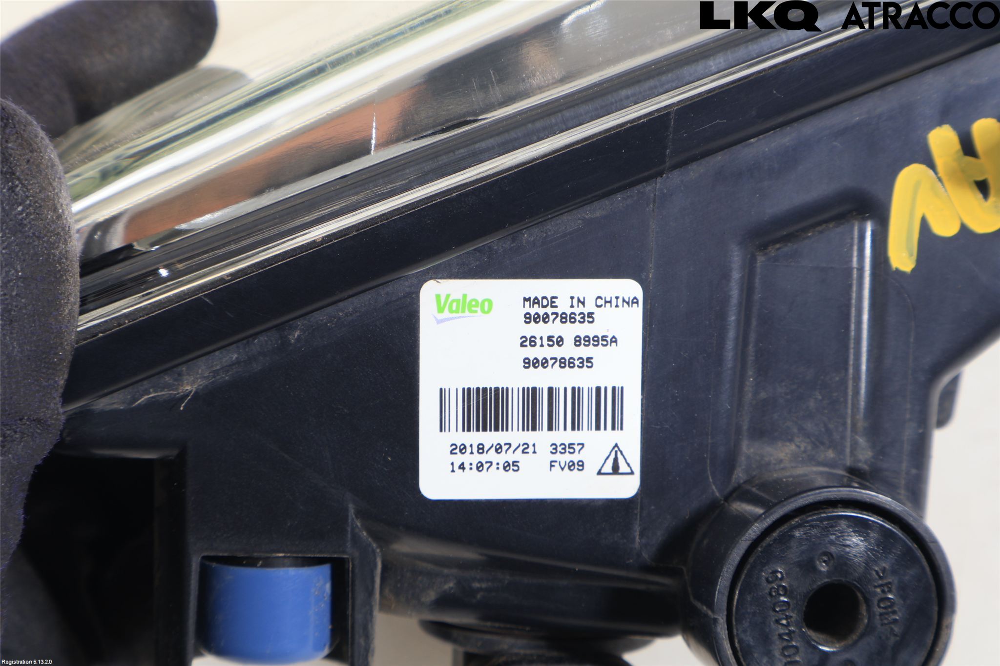 Nissan LEAF 18- Dimljus-Varselljus Fram