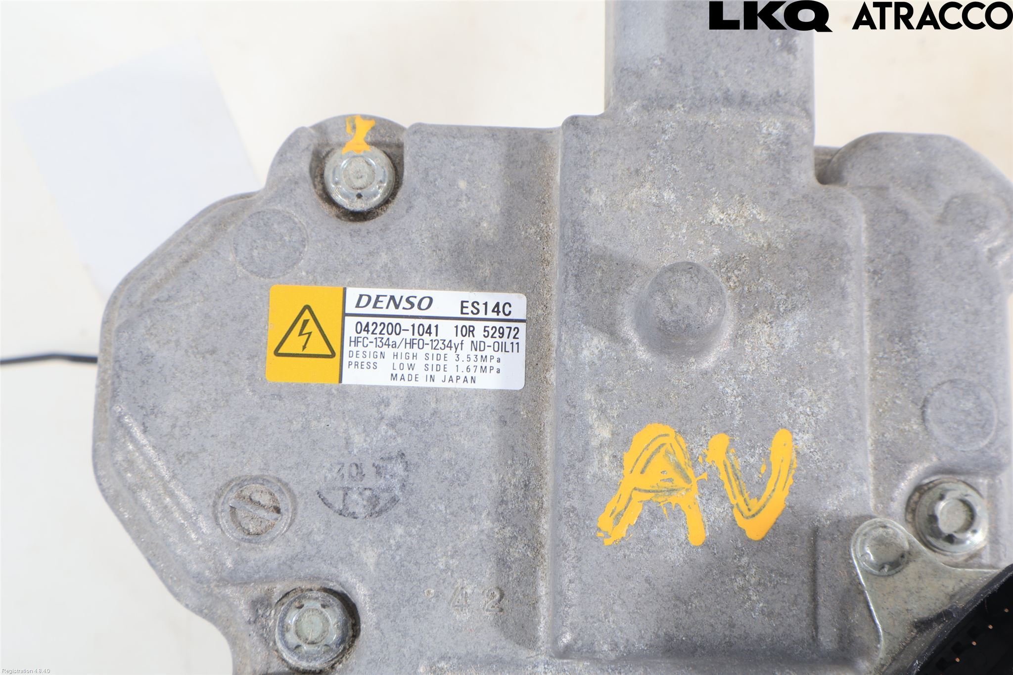 Toyota YARIS XP130 15-20 Ac Kompressor