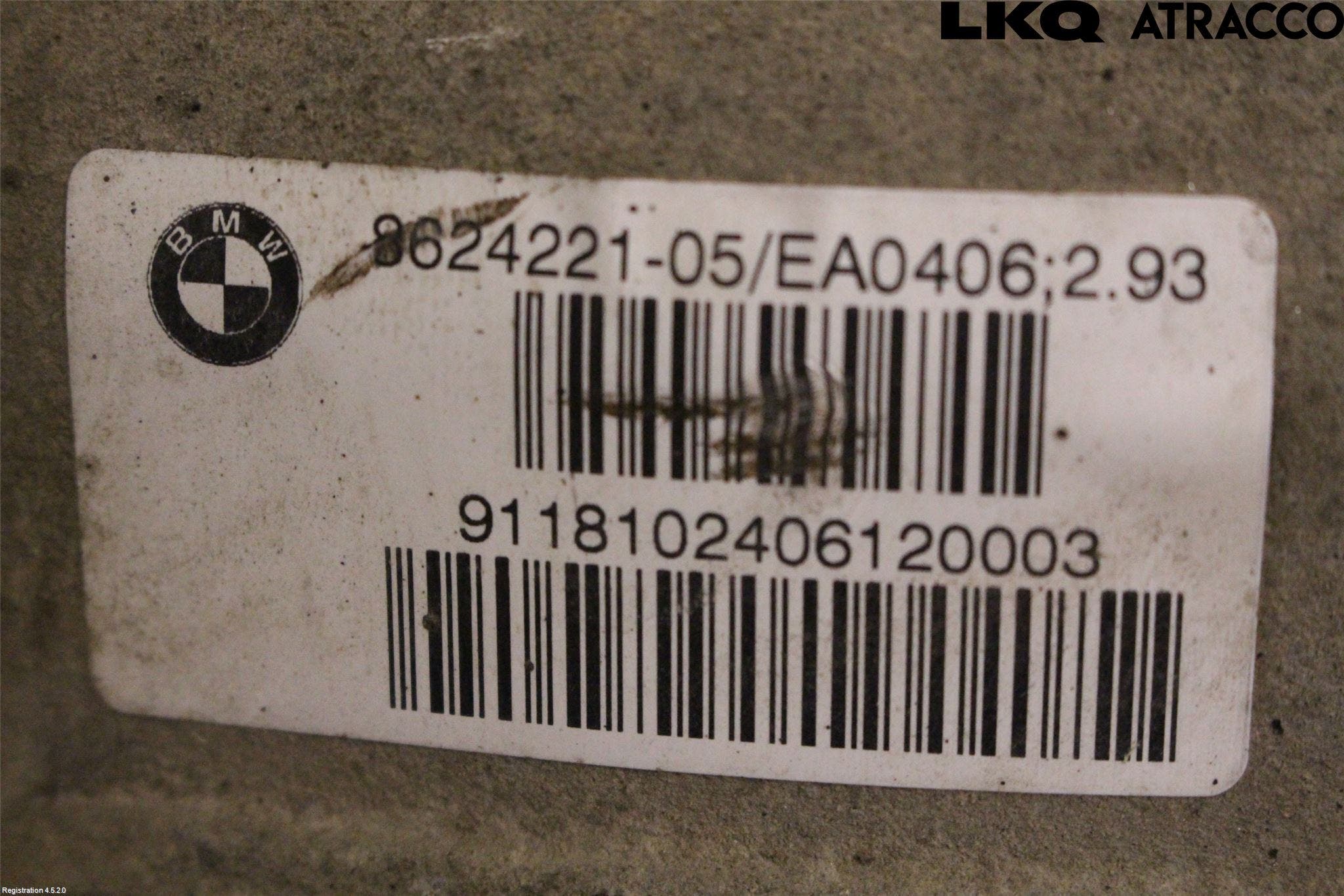 BMW 5 G30/G31/F90 17-23 Bakväxel-Diff