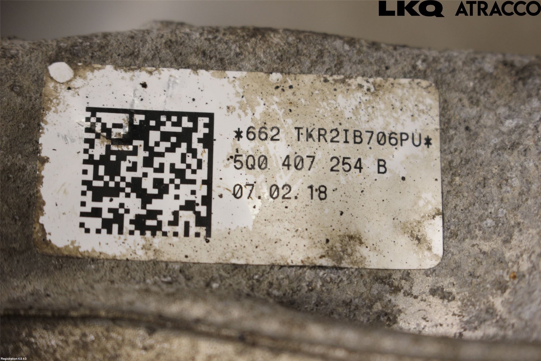 Volkswagen VW TIGUAN 16-24 Styrspindel Lagerhus Hö