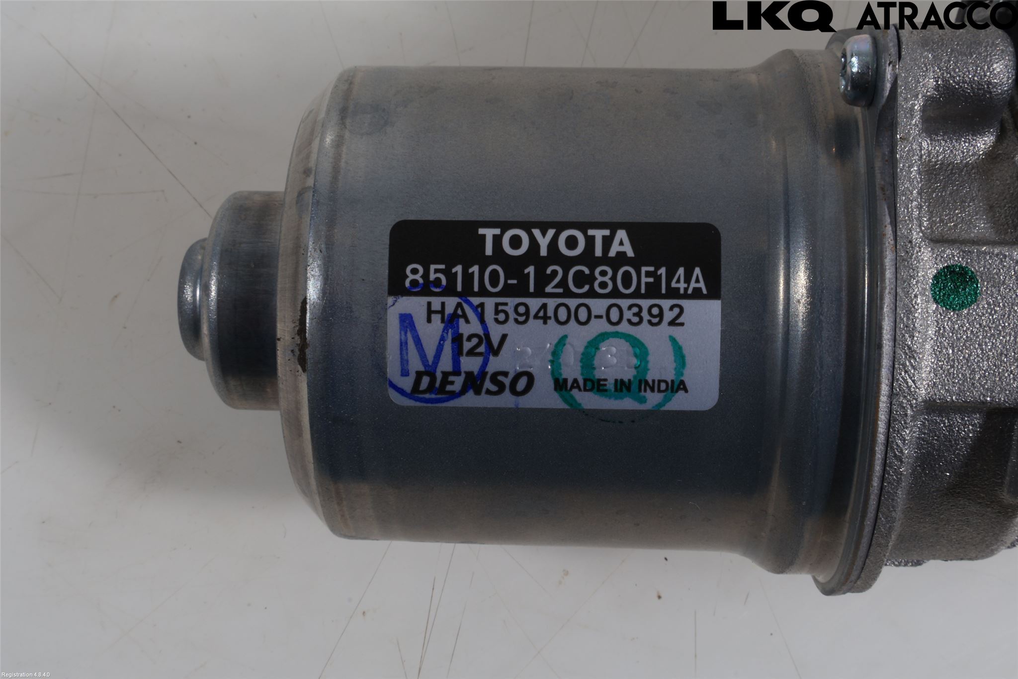 Toyota COROLLA 19- Torkarmotor Vindruta