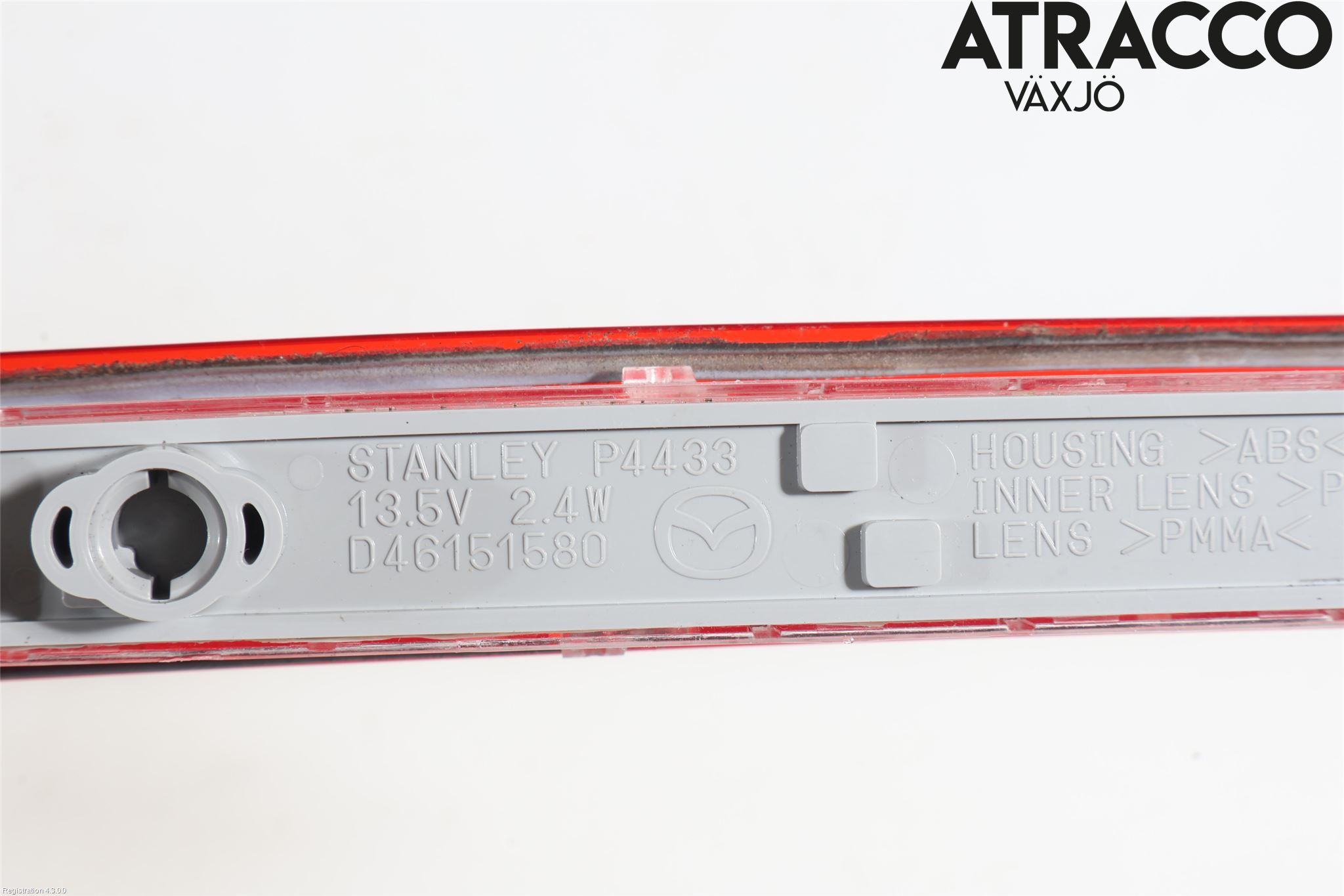 Mazda 6 08-13 Bromsljus Bakruta