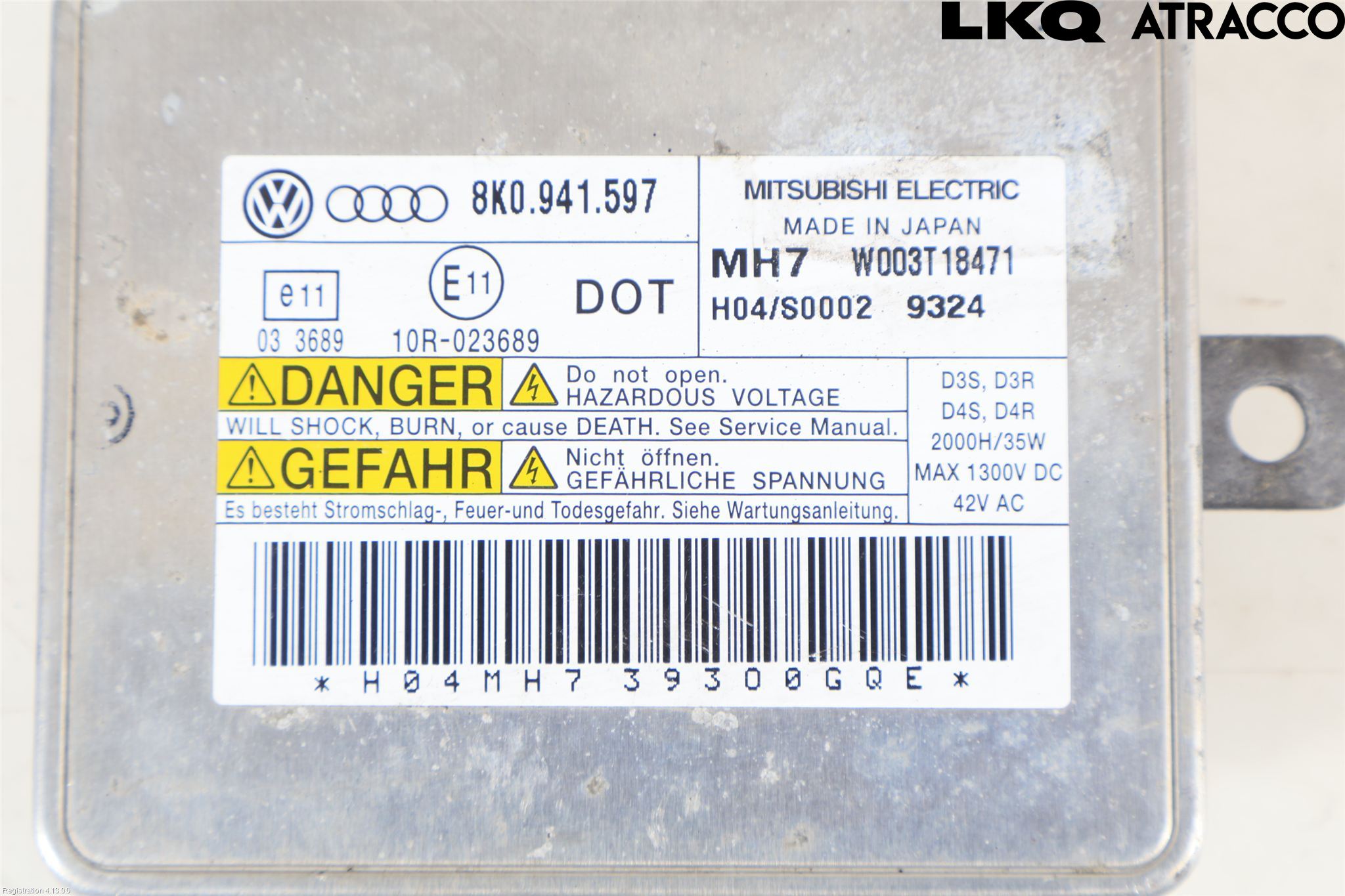 Audi A6/S6     05-11 Styrenhet Strålkastare