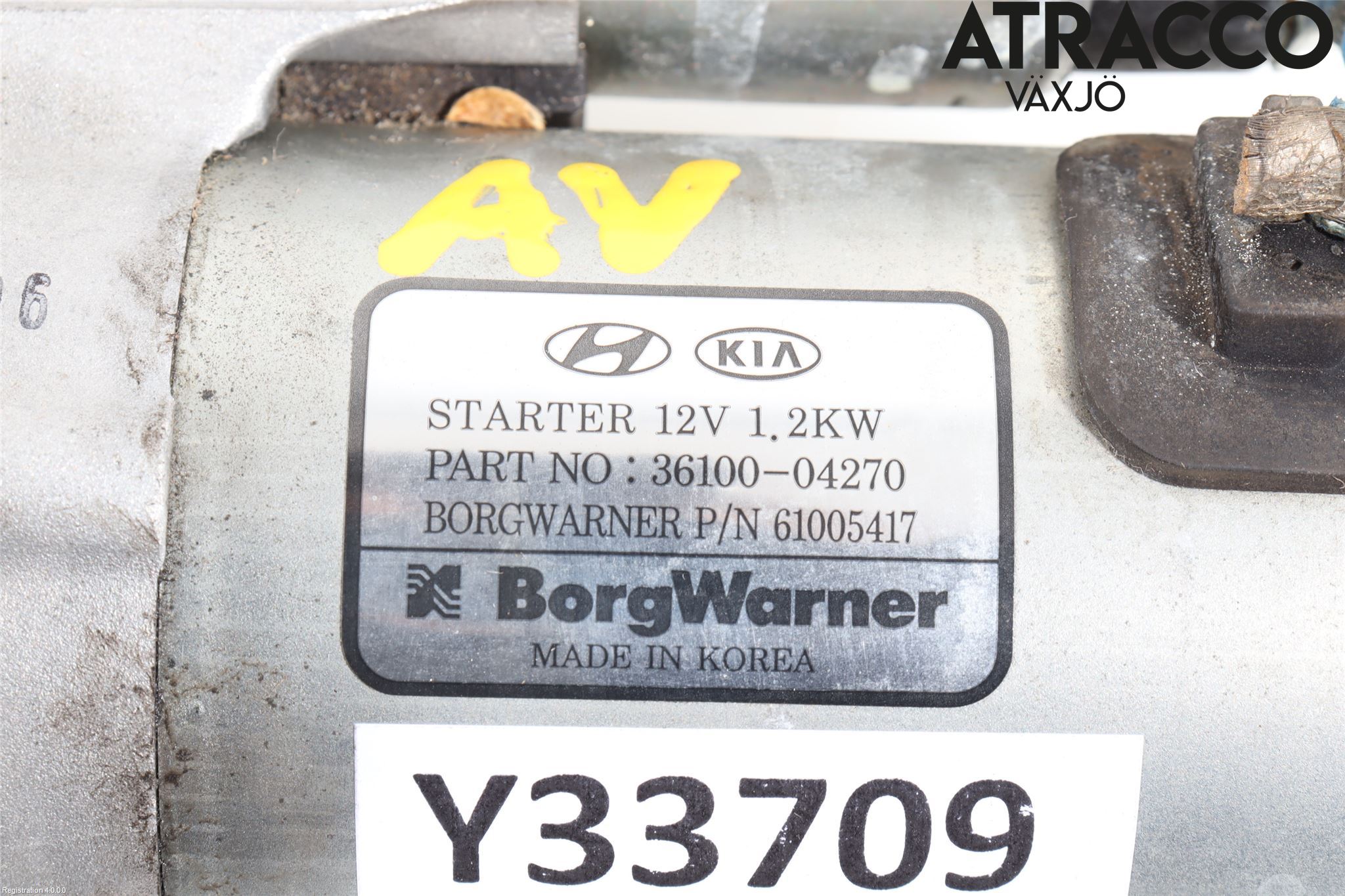Hyundai i20 GB 15-20 Startmotor