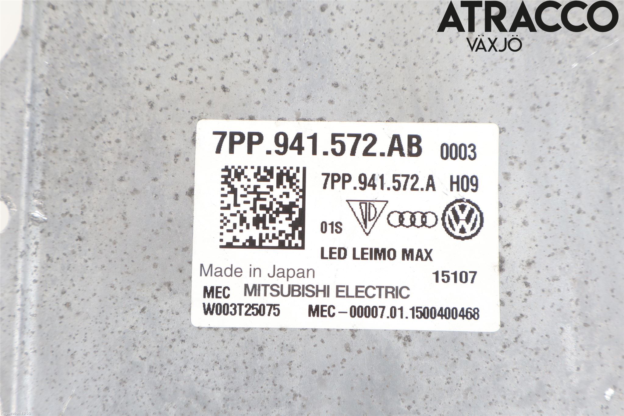 Audi Q7/SQ7 Styrenhet Strålkastare