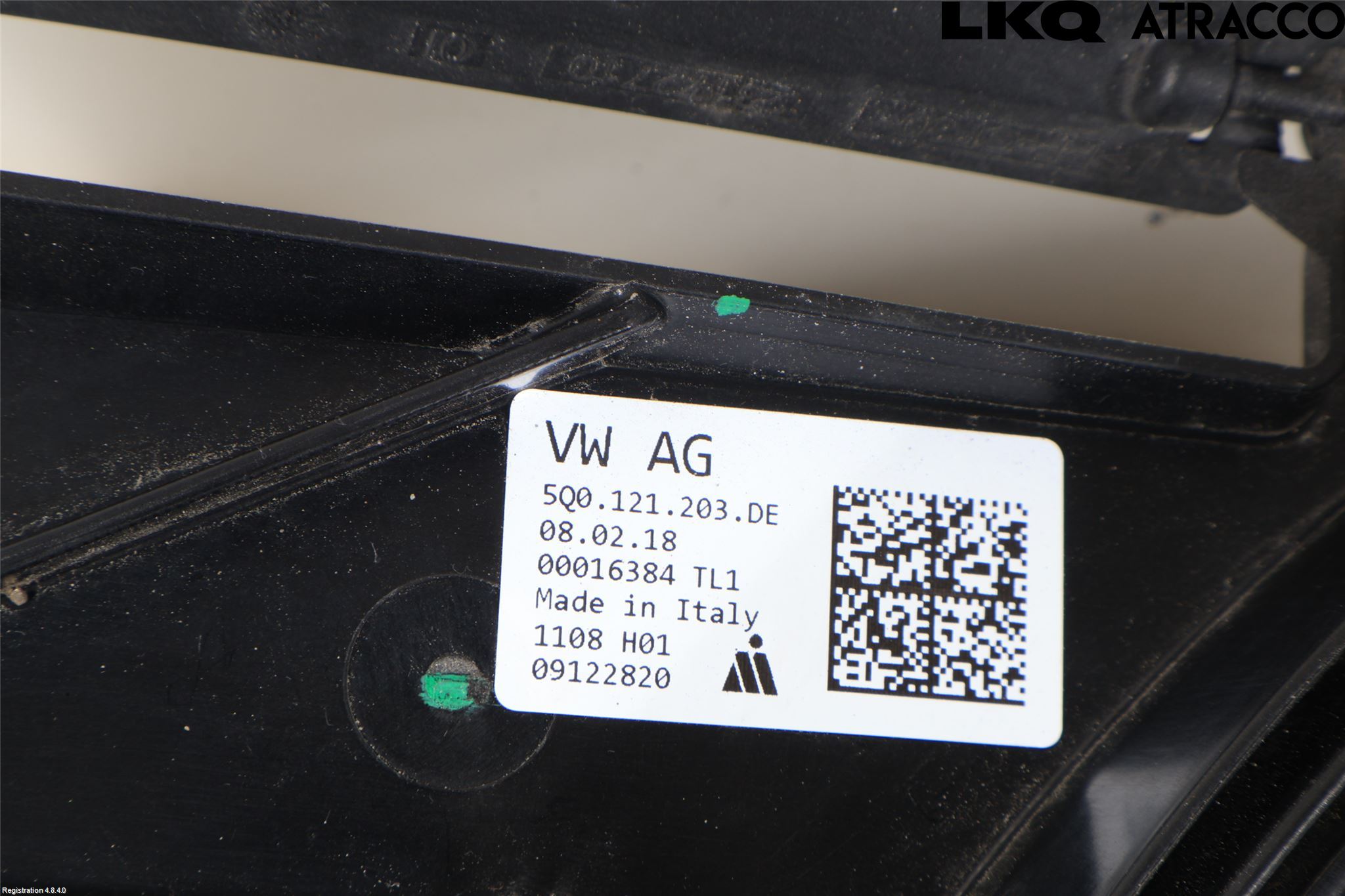 Volkswagen VW TIGUAN 16-24 Kylfläktkåpa
