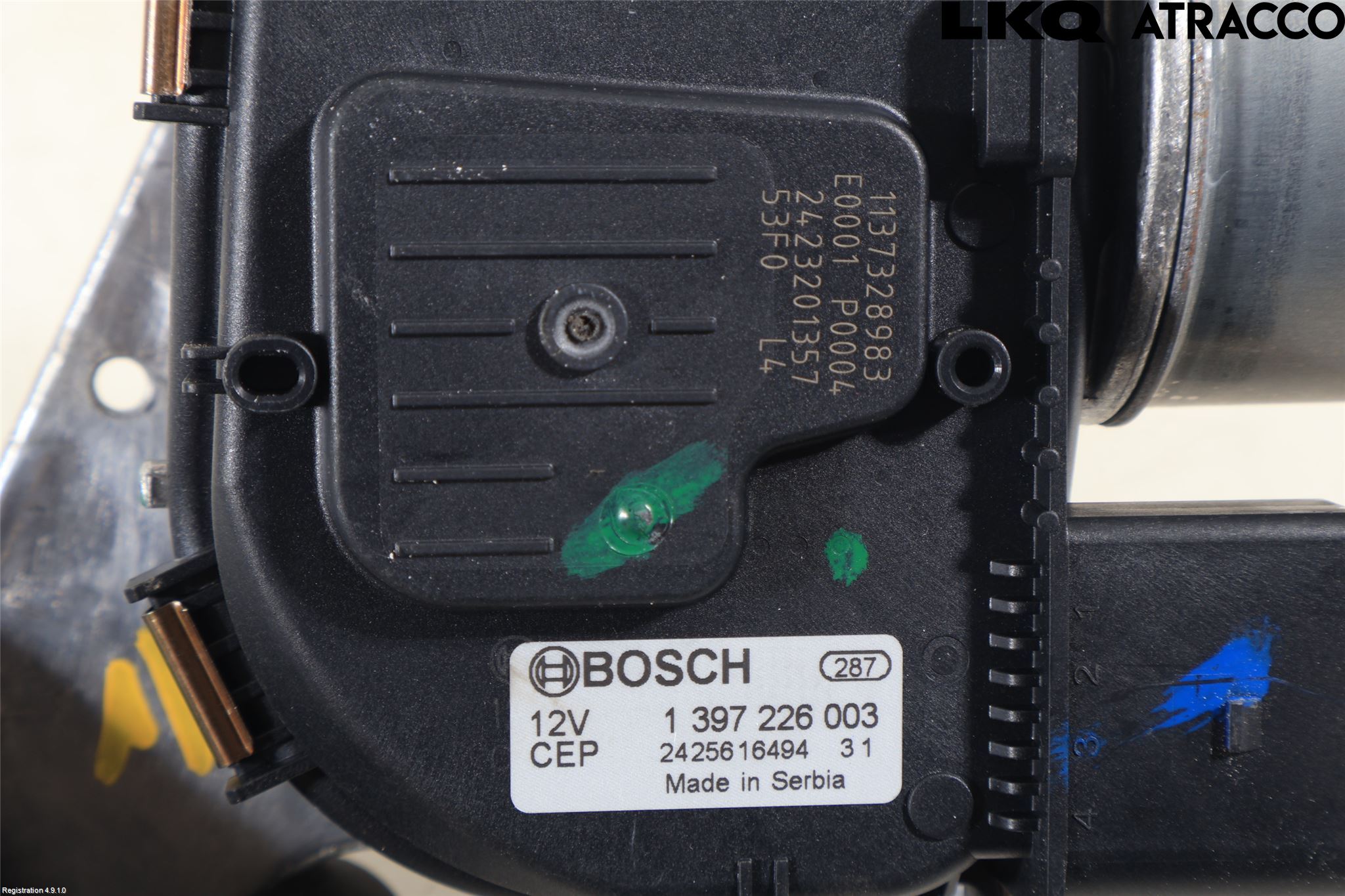 Peugeot 308/E-308 21- Torkarmotor Vindruta