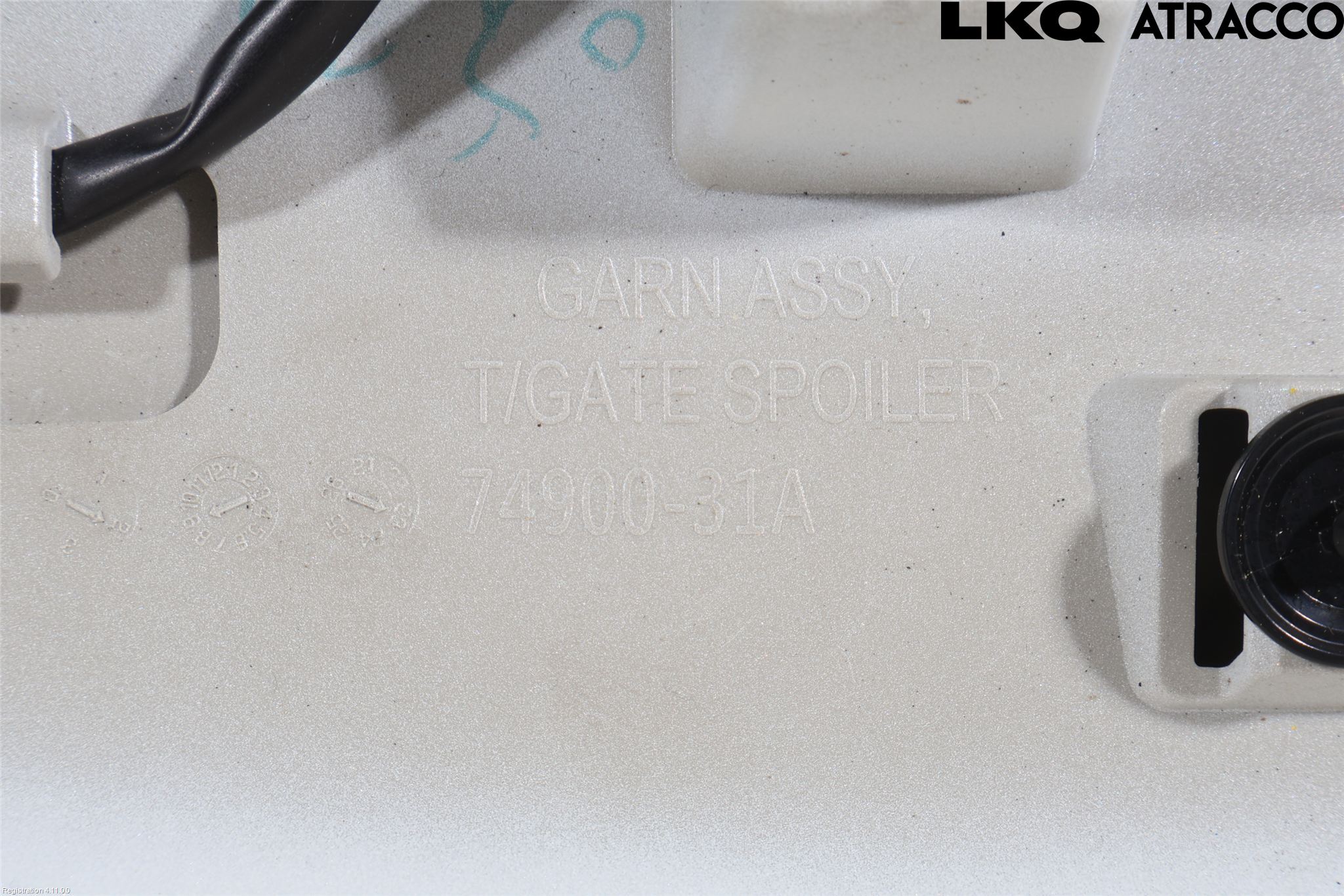 Honda E:NY1 23- Spoiler Baklucka