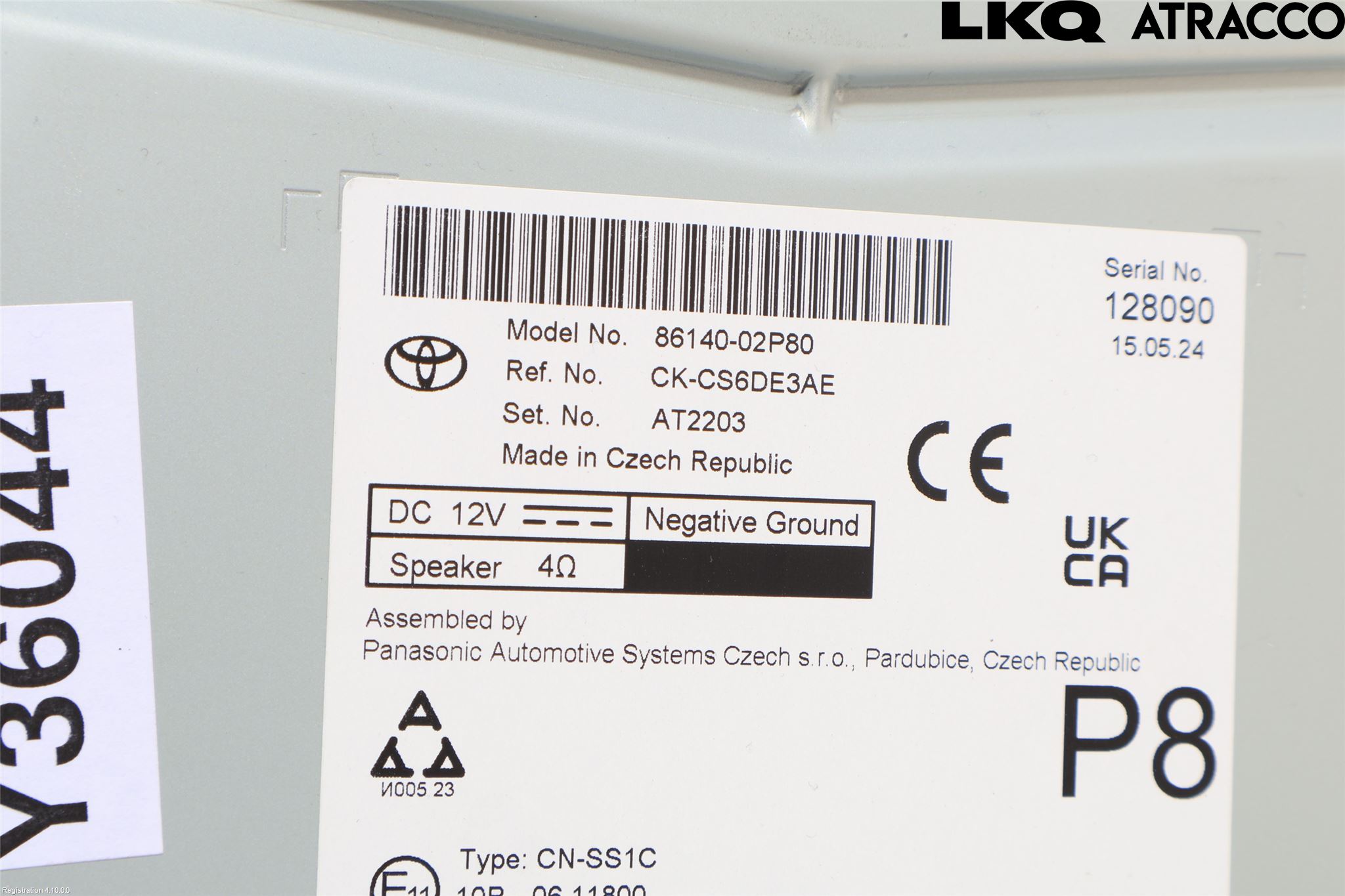 Toyota COROLLA 19- Cd Radio - Multimediapanel