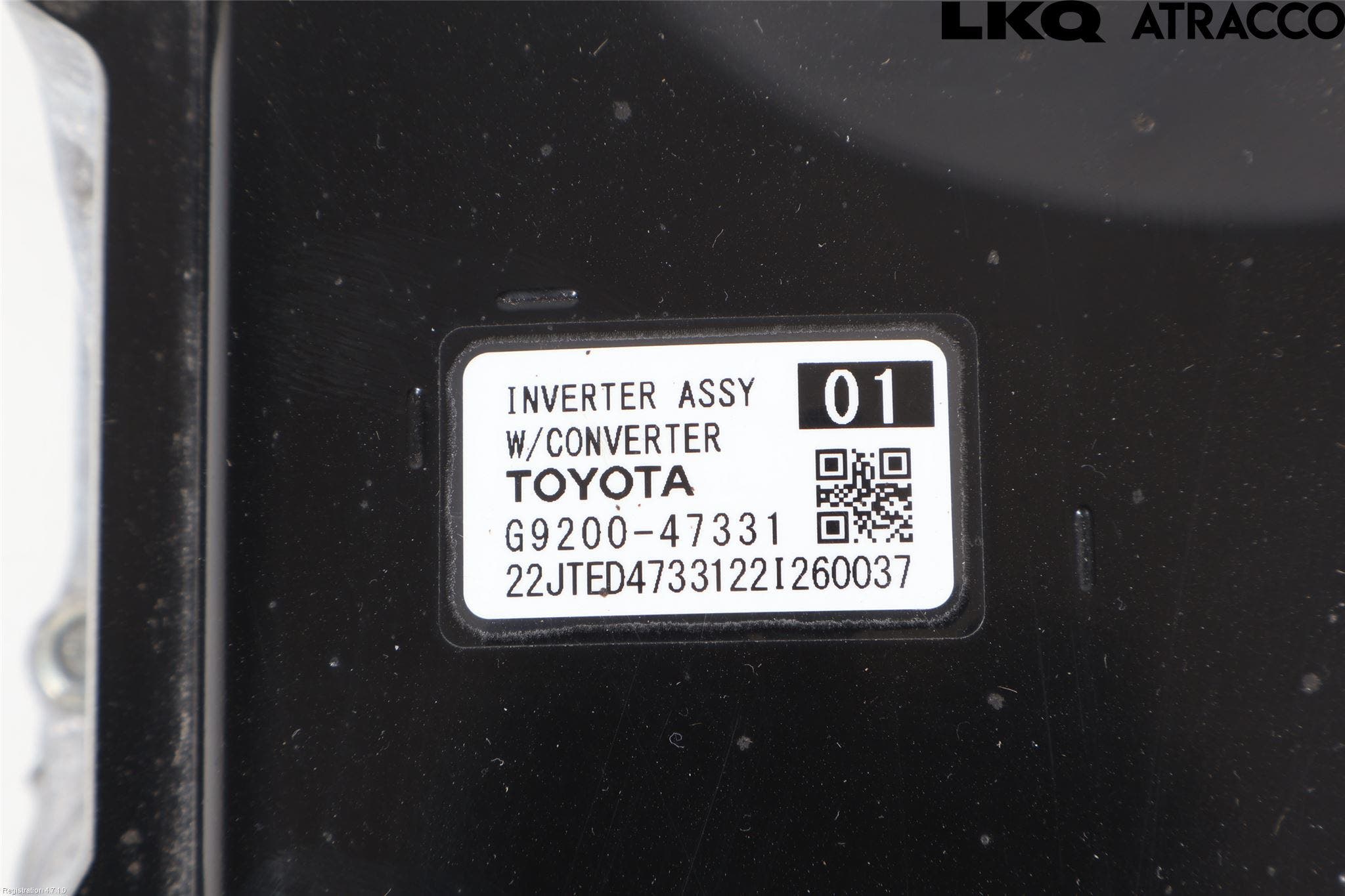 Toyota COROLLA 19- Hybridconverter