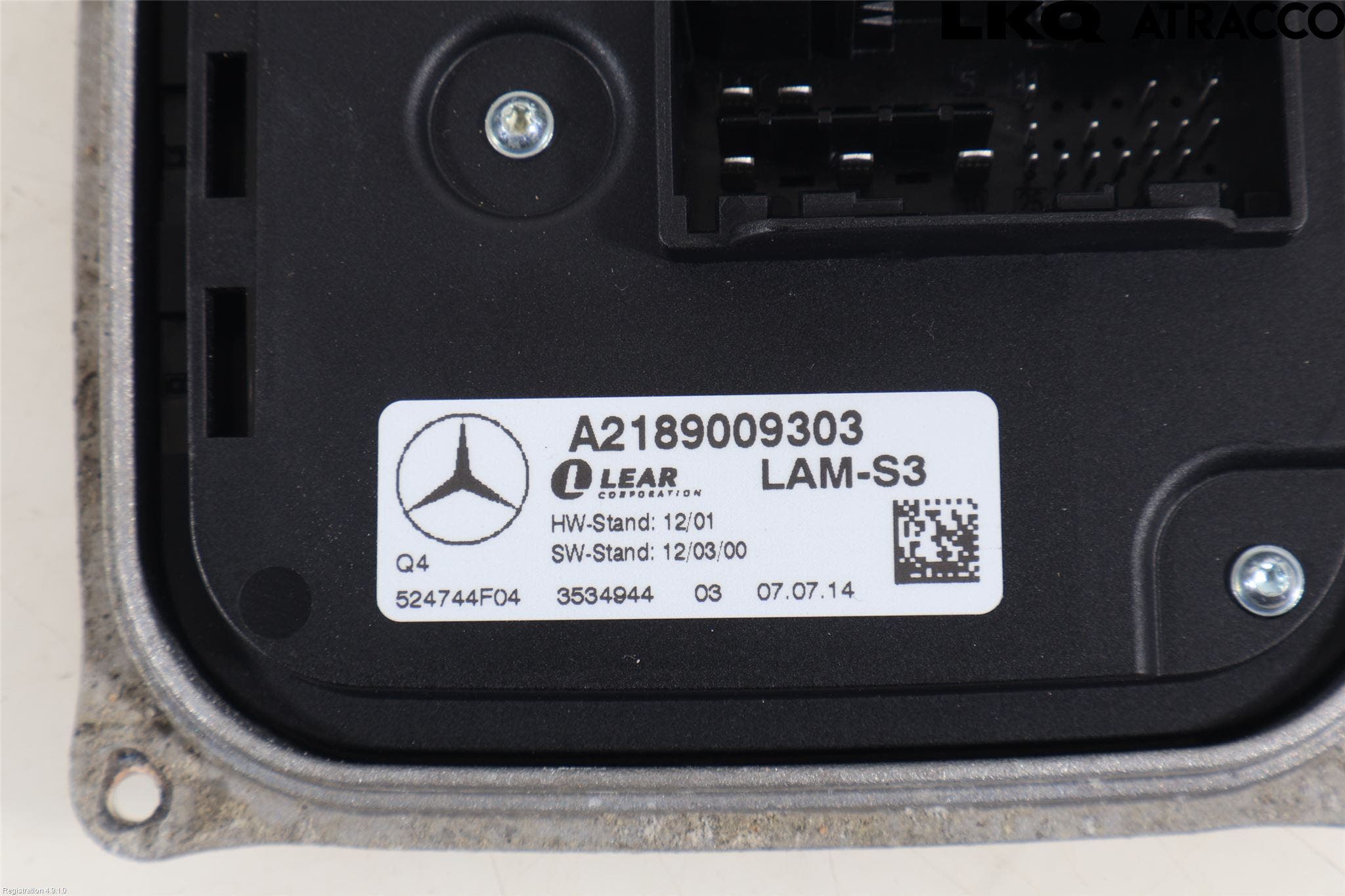 Mercedes-Benz MB GLA-KLASS (X156) 13-20 Styrenhet Strålkastare