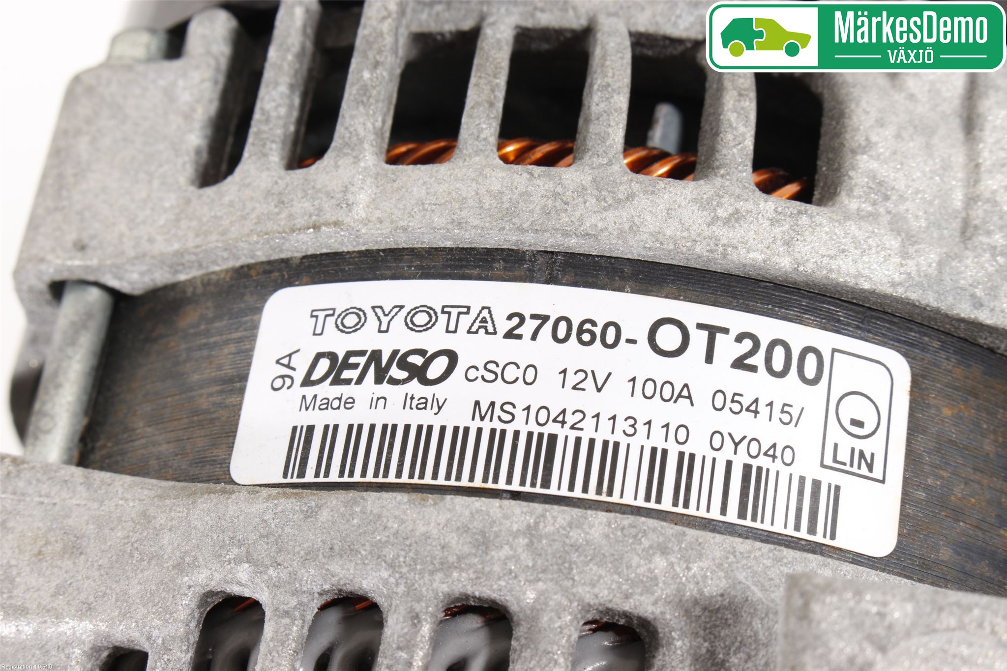 Toyota AURIS 13-19 Generator