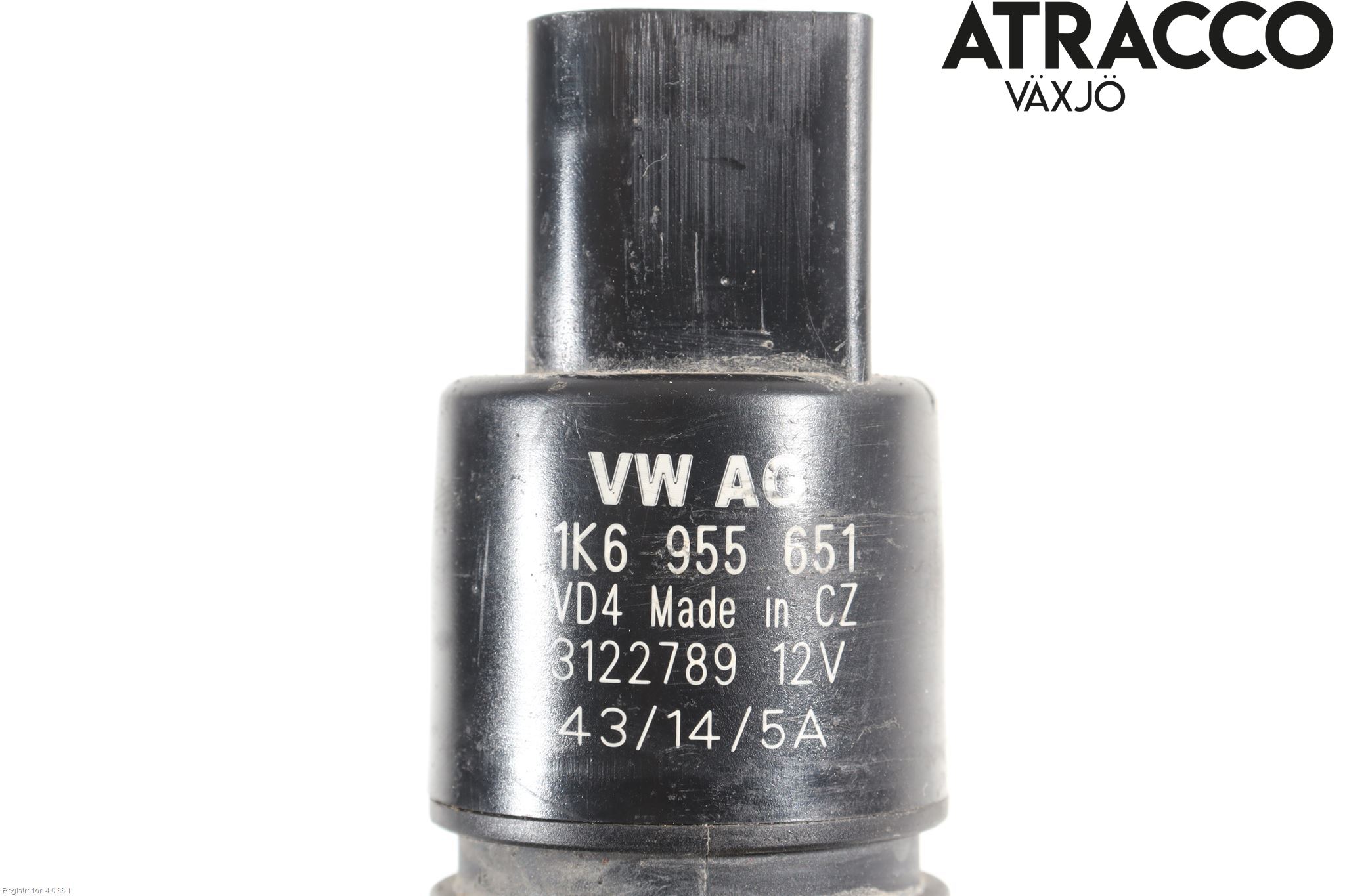 Volkswagen VW PASSAT 15-19 Spolarpump Vindruta