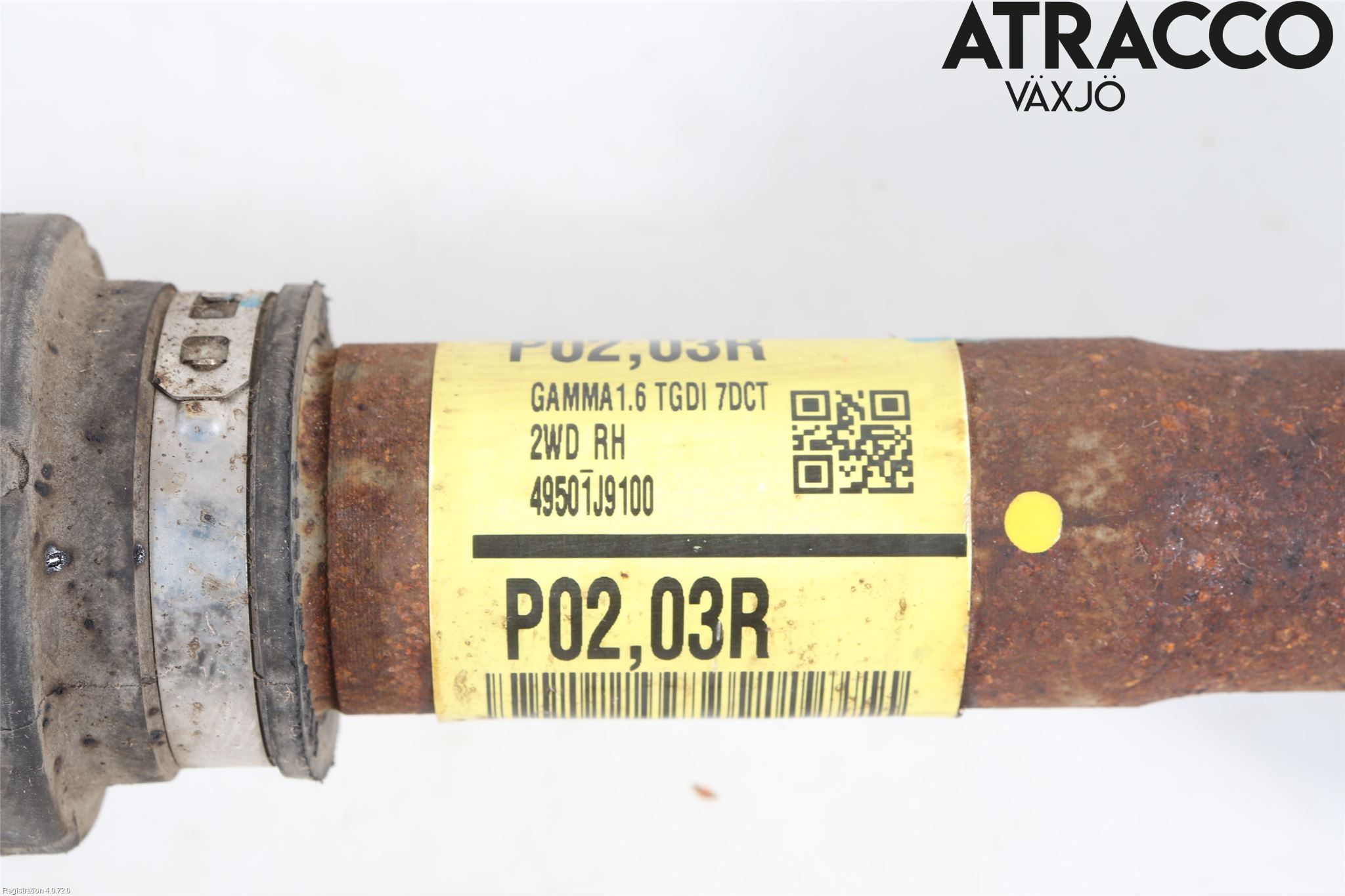 Hyundai KONA/ELECTRIC OS 18-23 Drivaxel Fram Höger