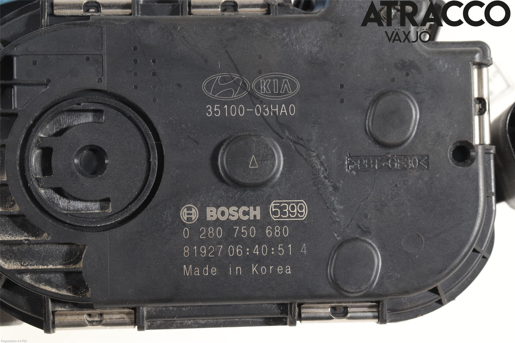 Hyundai IONIQ AE 17-22 Injspjällhus