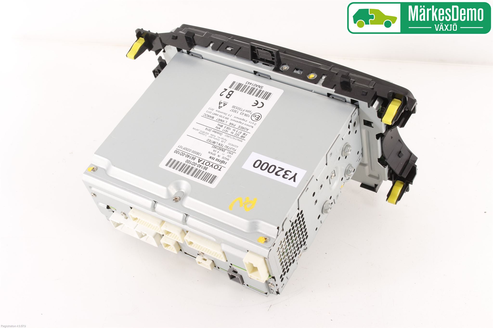 Toyota YARIS XP130 15-20 Cd Radio - Multimediapanel