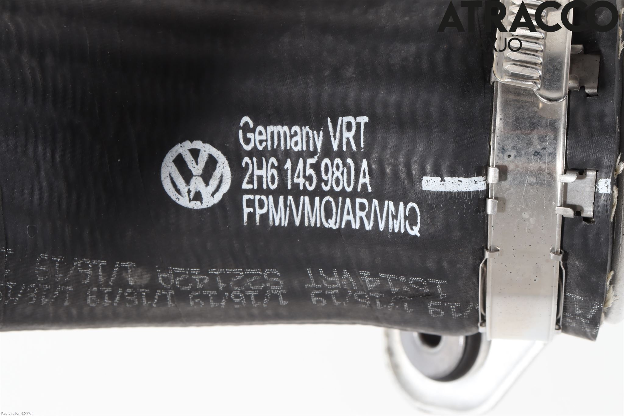 Volkswagen VW AMAROK 2H 10-22 Laddluft-Intercoolerrör