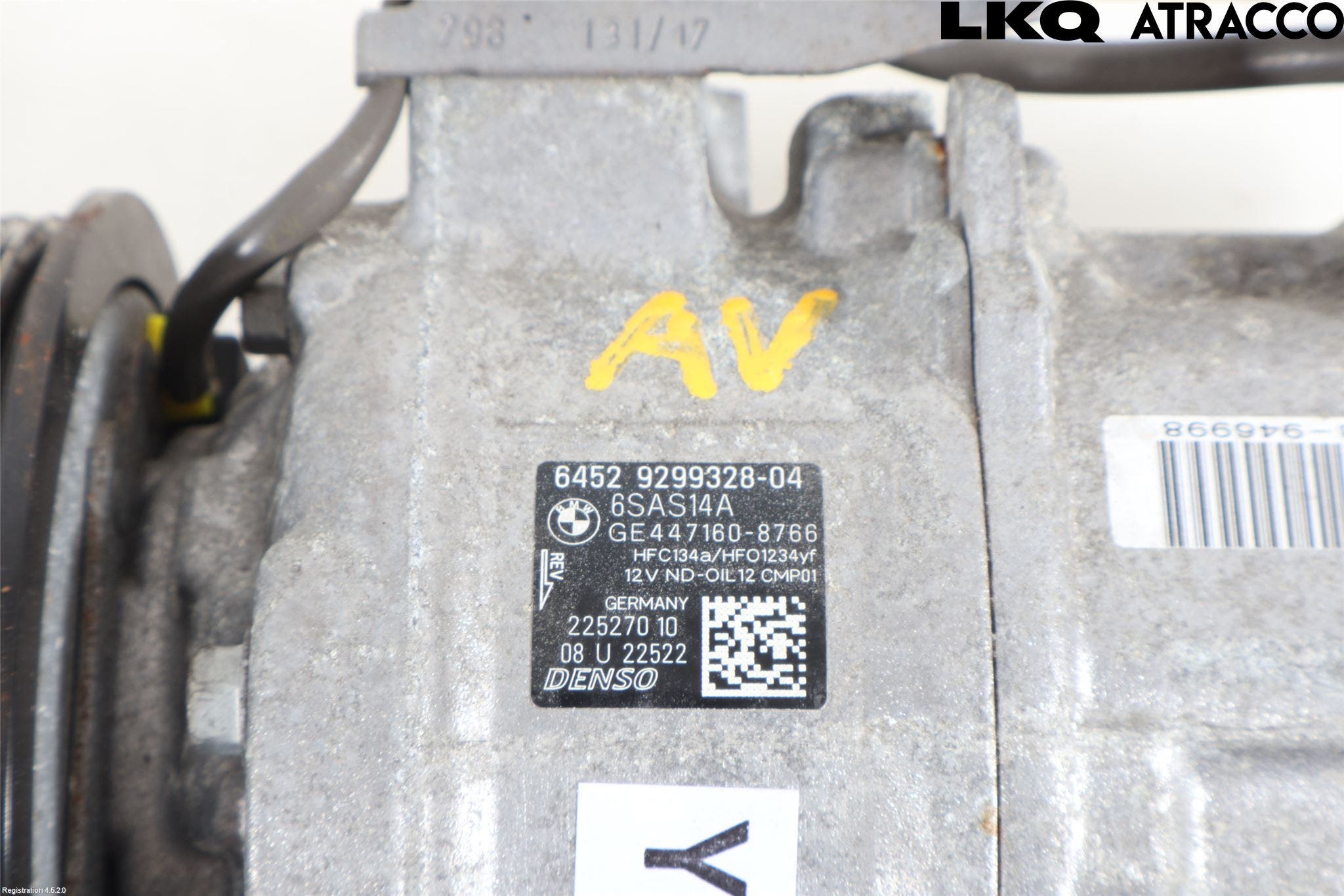 BMW 1 F20/F21 11-19 Ac Kompressor