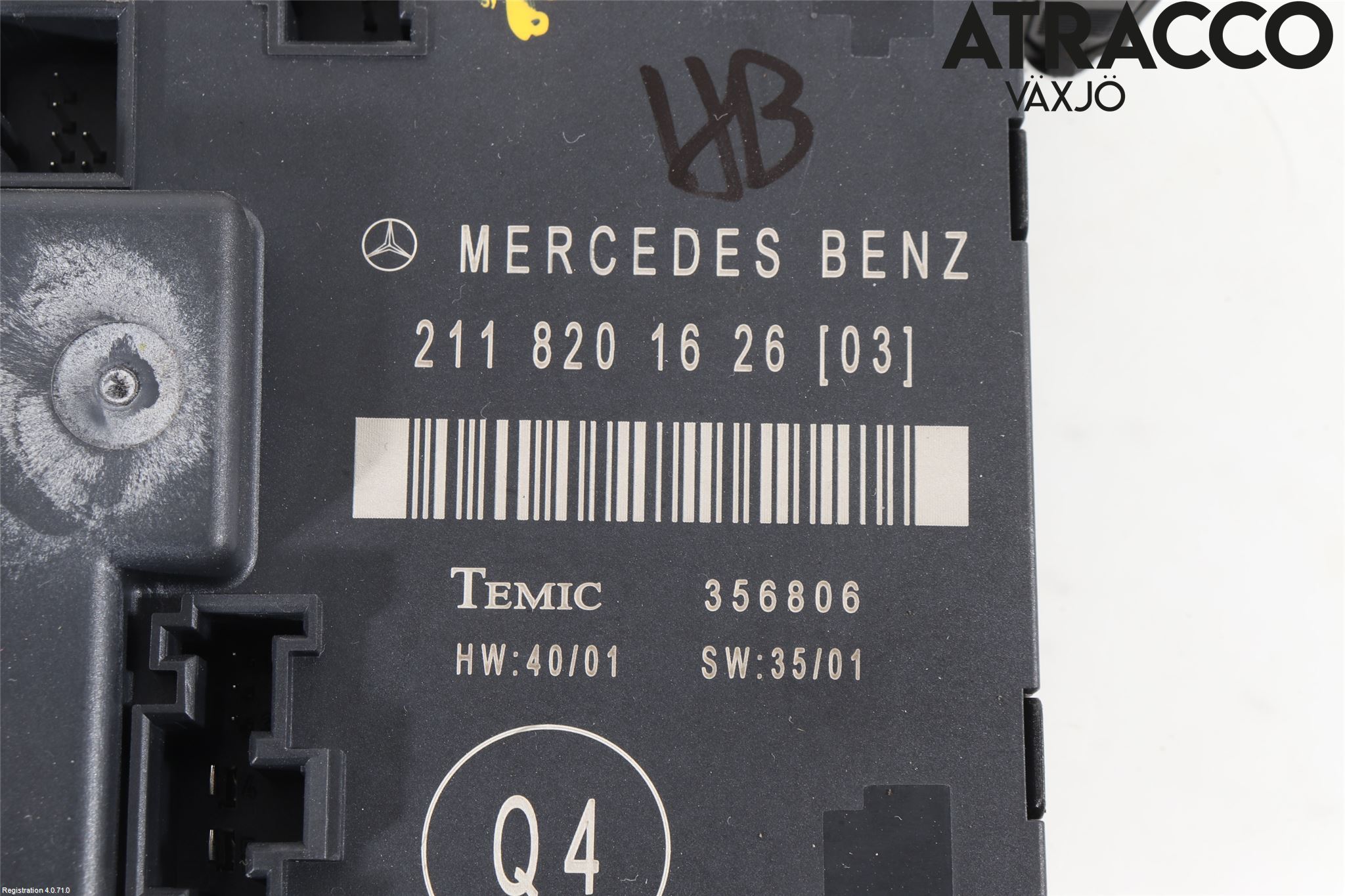 Mercedes-Benz MB E-KLASS (W211) 02-09 Styrenhet Dörr
