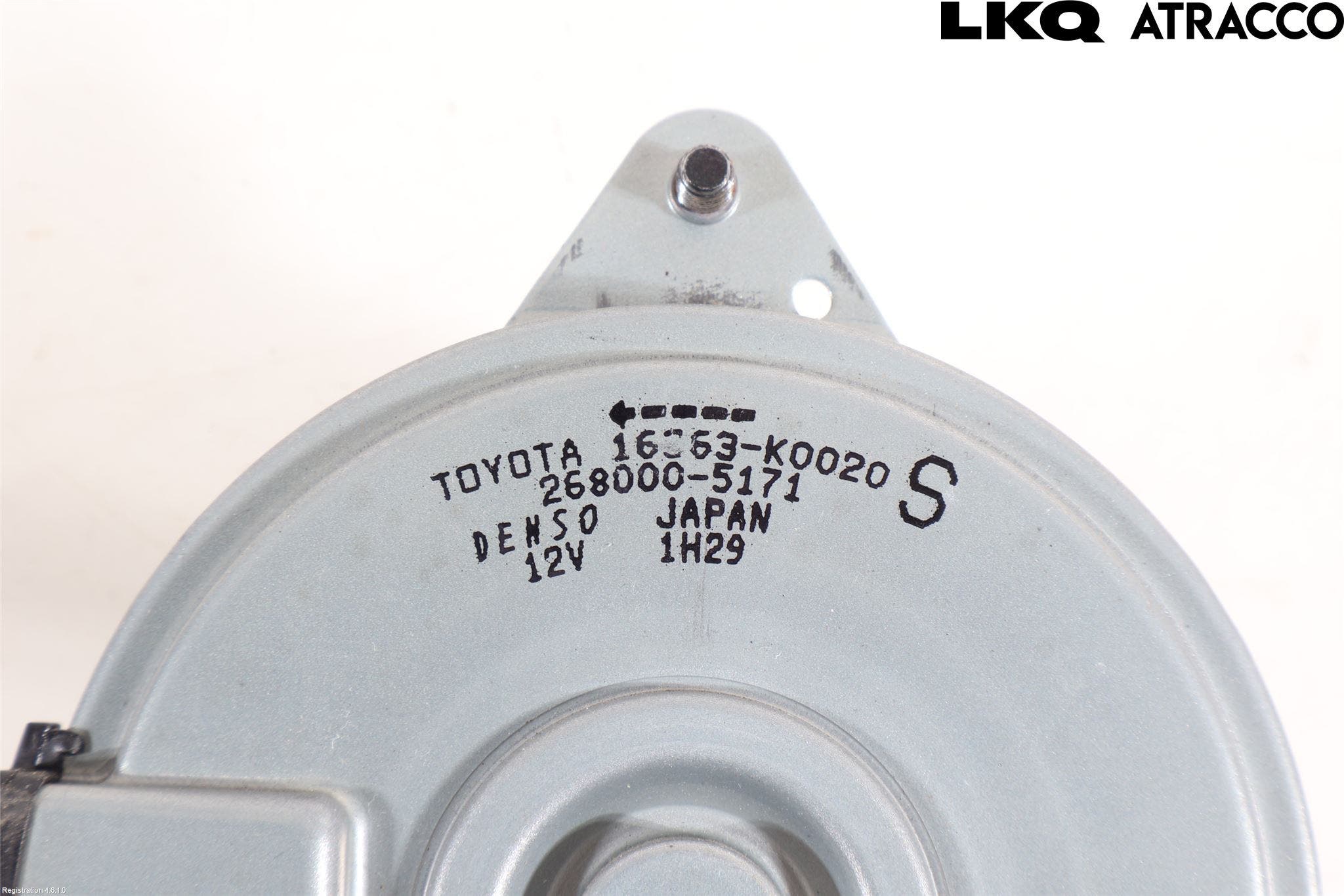 Toyota YARIS XP21 20- Kylfläkt El