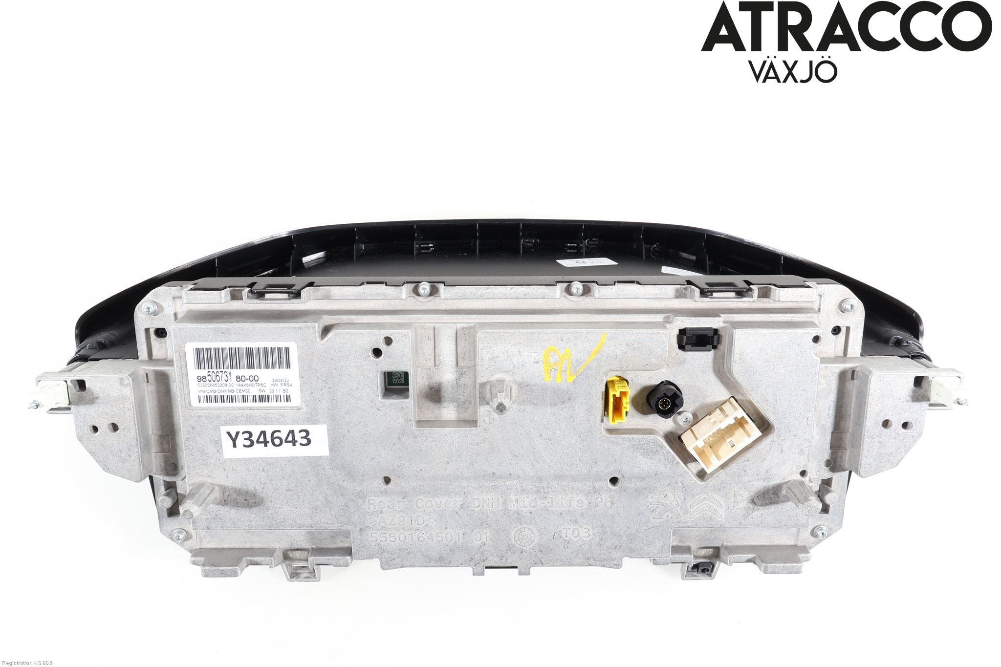 Peugeot 3008 17-24 Instrument Komb